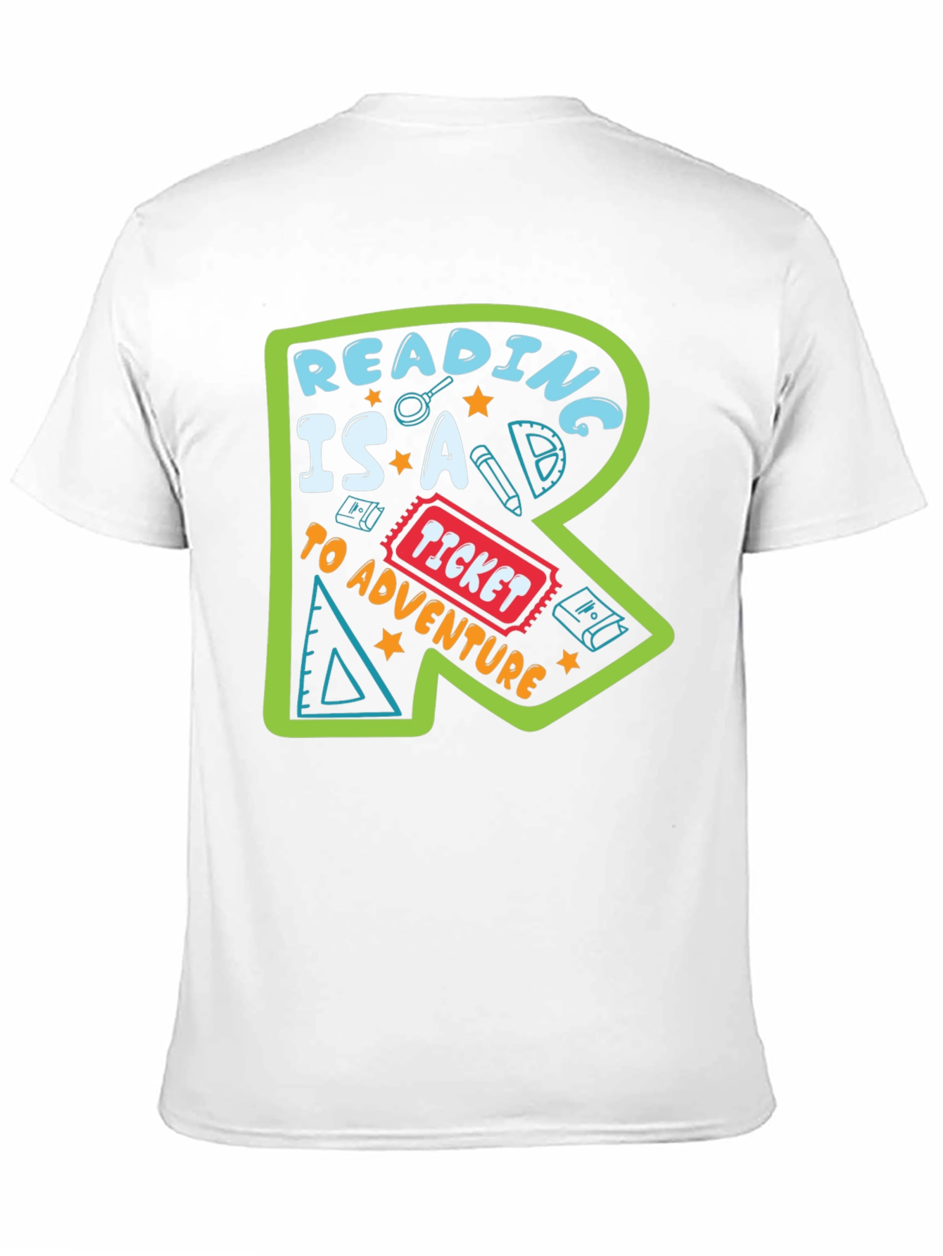 Reading Adventure T-Shirt - Black