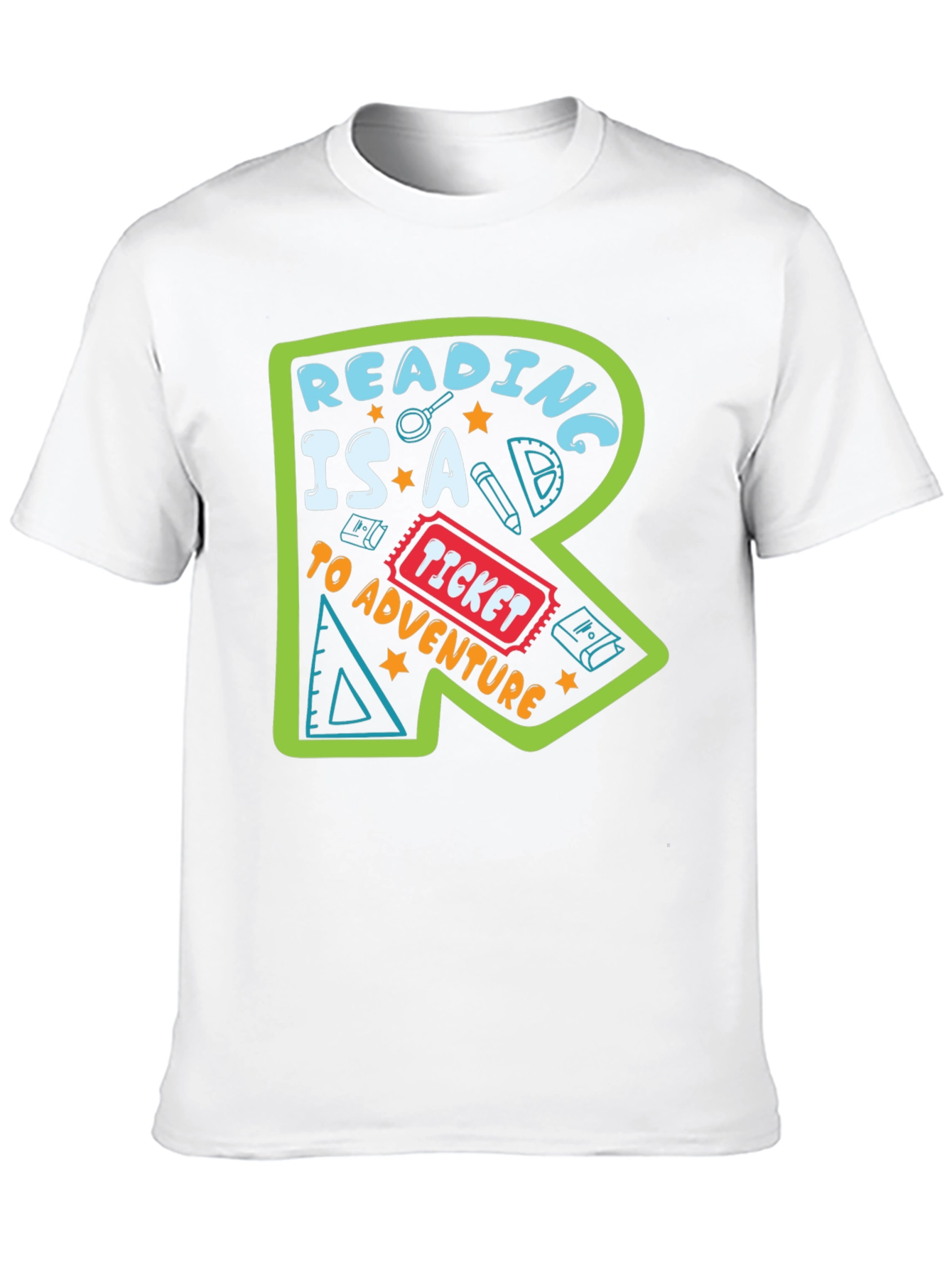 Reading Adventure T-Shirt - Black