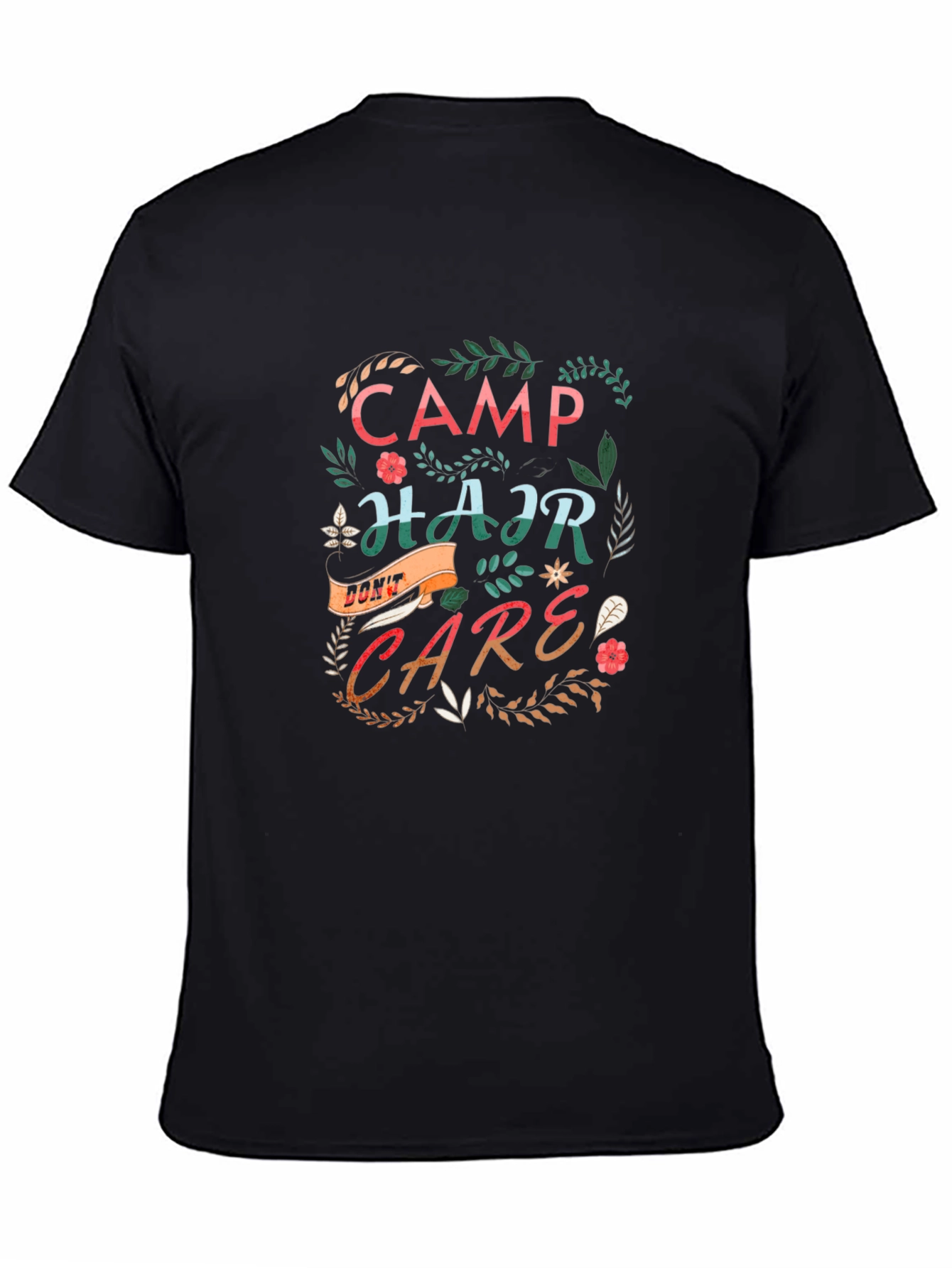 Camp Hair Dont Care Graphic Tee