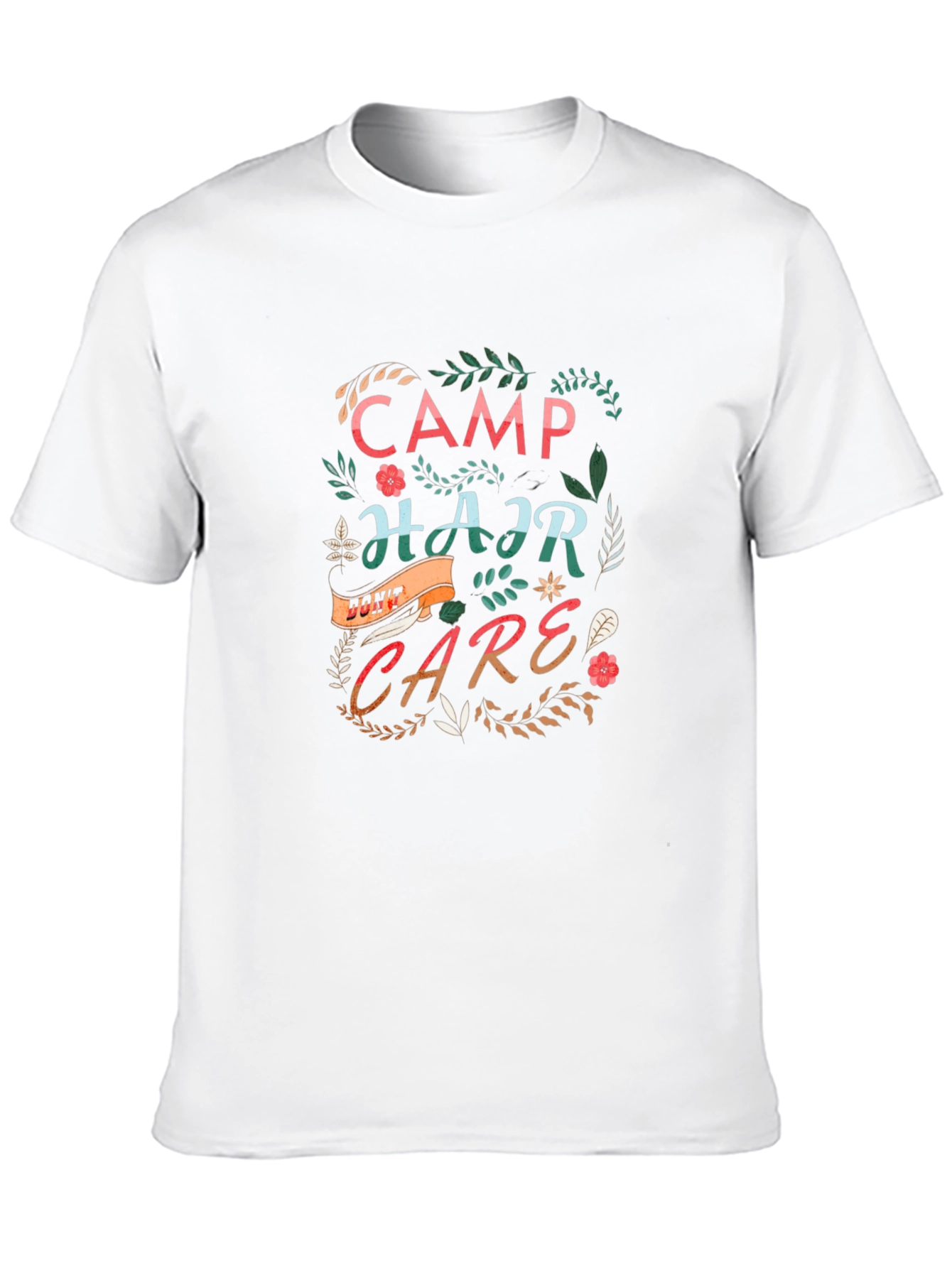 Camp Hair Dont Care Graphic Tee