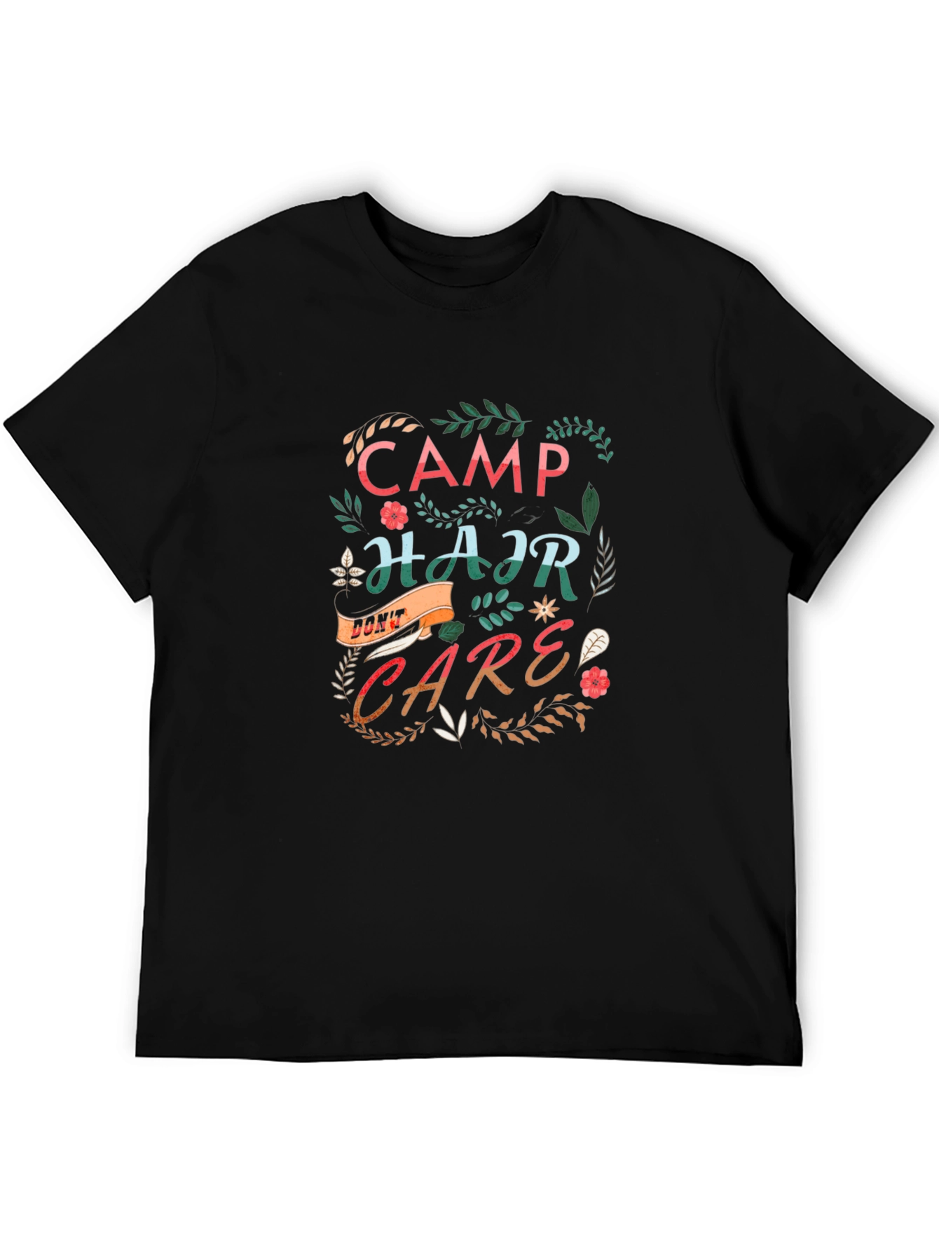 Camp Hair Dont Care Graphic Tee