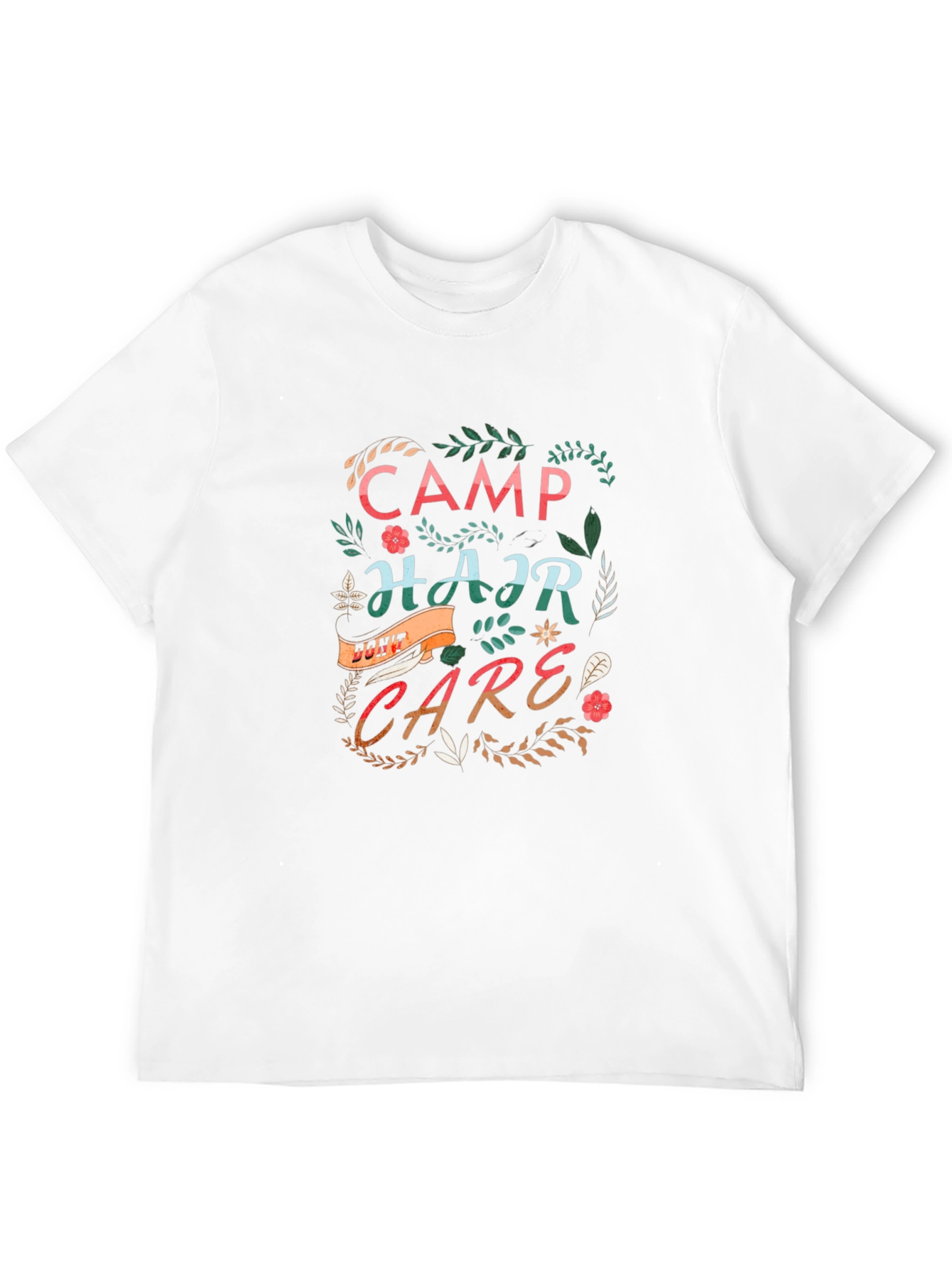 Camp Hair Dont Care Graphic Tee