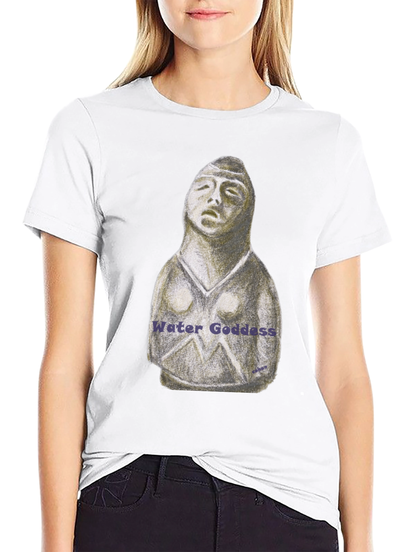 Water Goddess Graphic T-Shirt