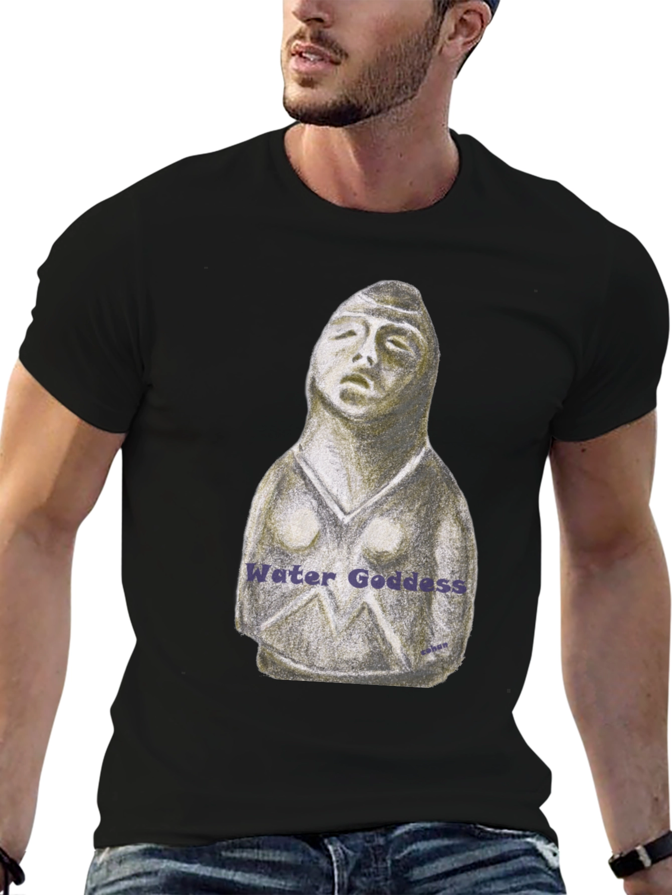 Water Goddess Graphic T-Shirt