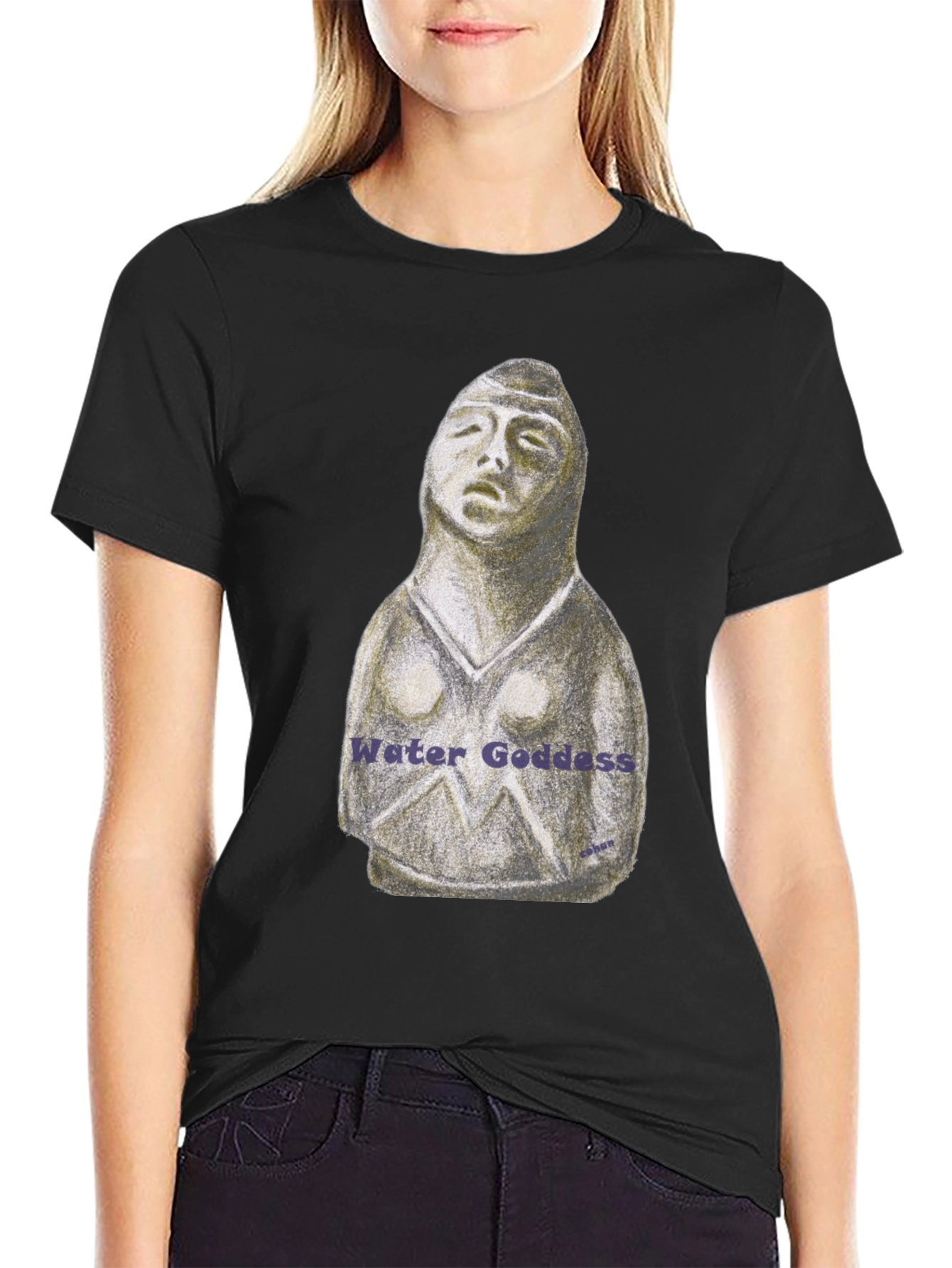 Water Goddess Graphic T-Shirt