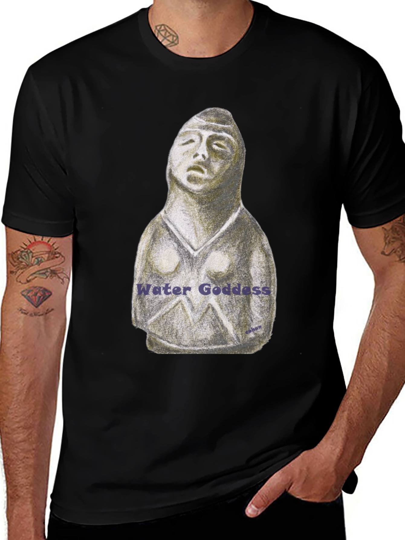 Water Goddess Graphic T-Shirt
