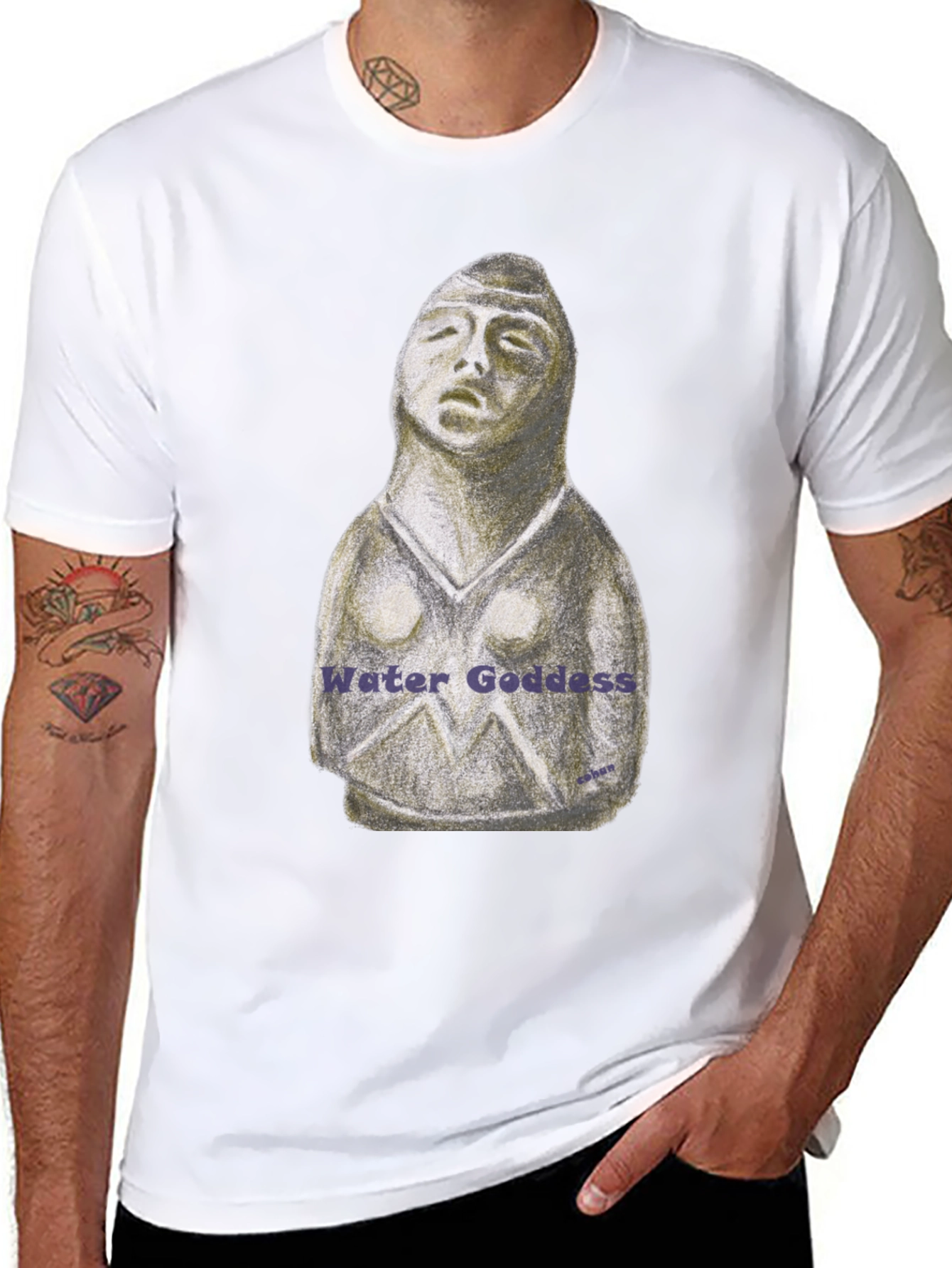 Water Goddess Graphic T-Shirt