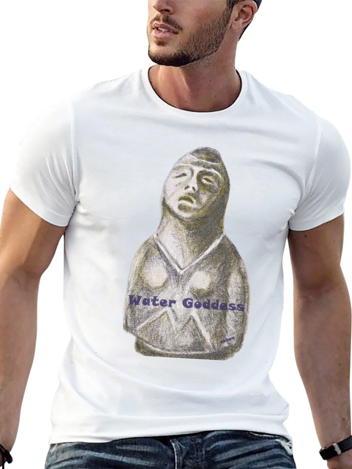 Water Goddess Graphic T-Shirt