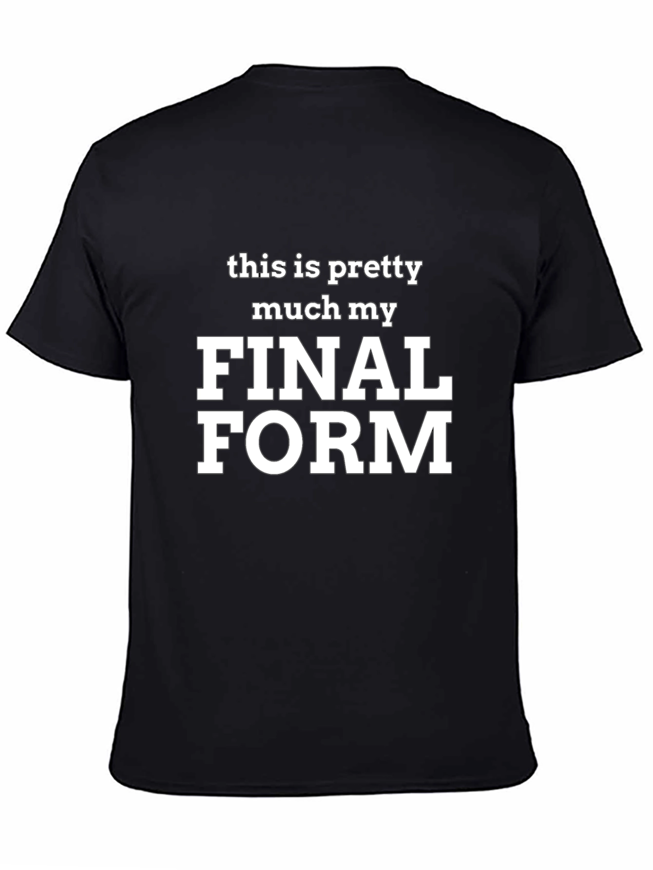 Final Form T-Shirt - Funny Slogan Tee