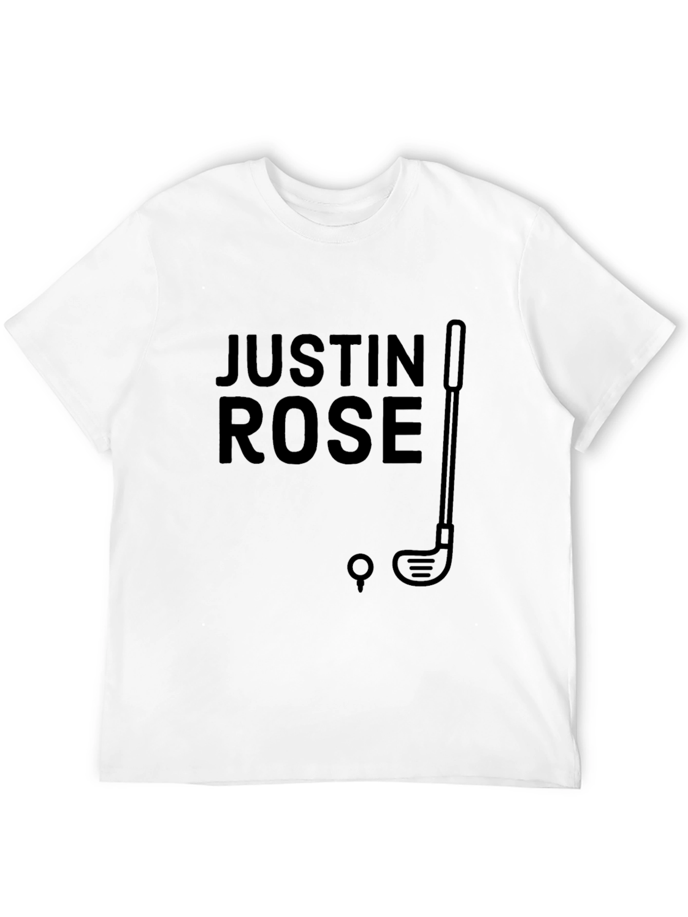 Justin Rose Golf T-Shirt - Classic Golf Fan Tee
