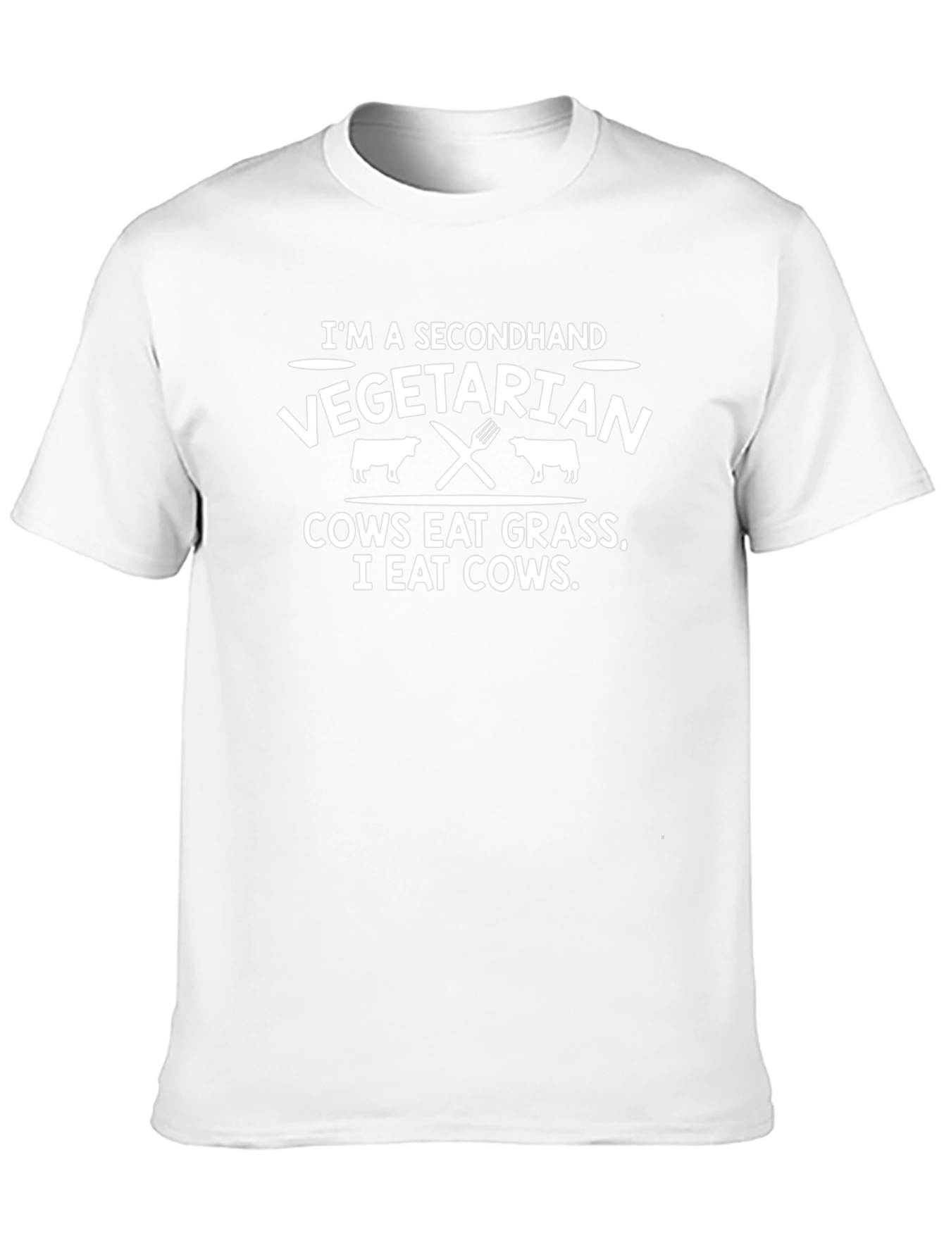 Secondhand Vegetarian Graphic T-Shirt