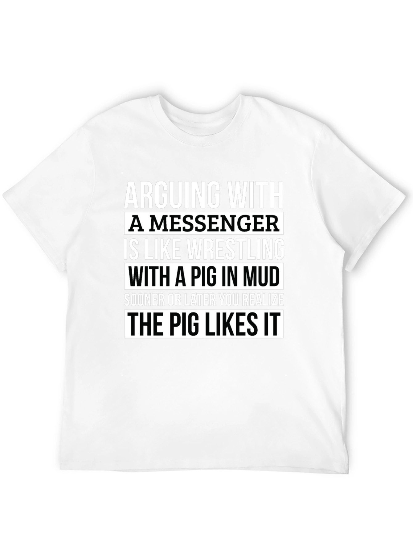 Arguing With a Messenger Graphic Tee