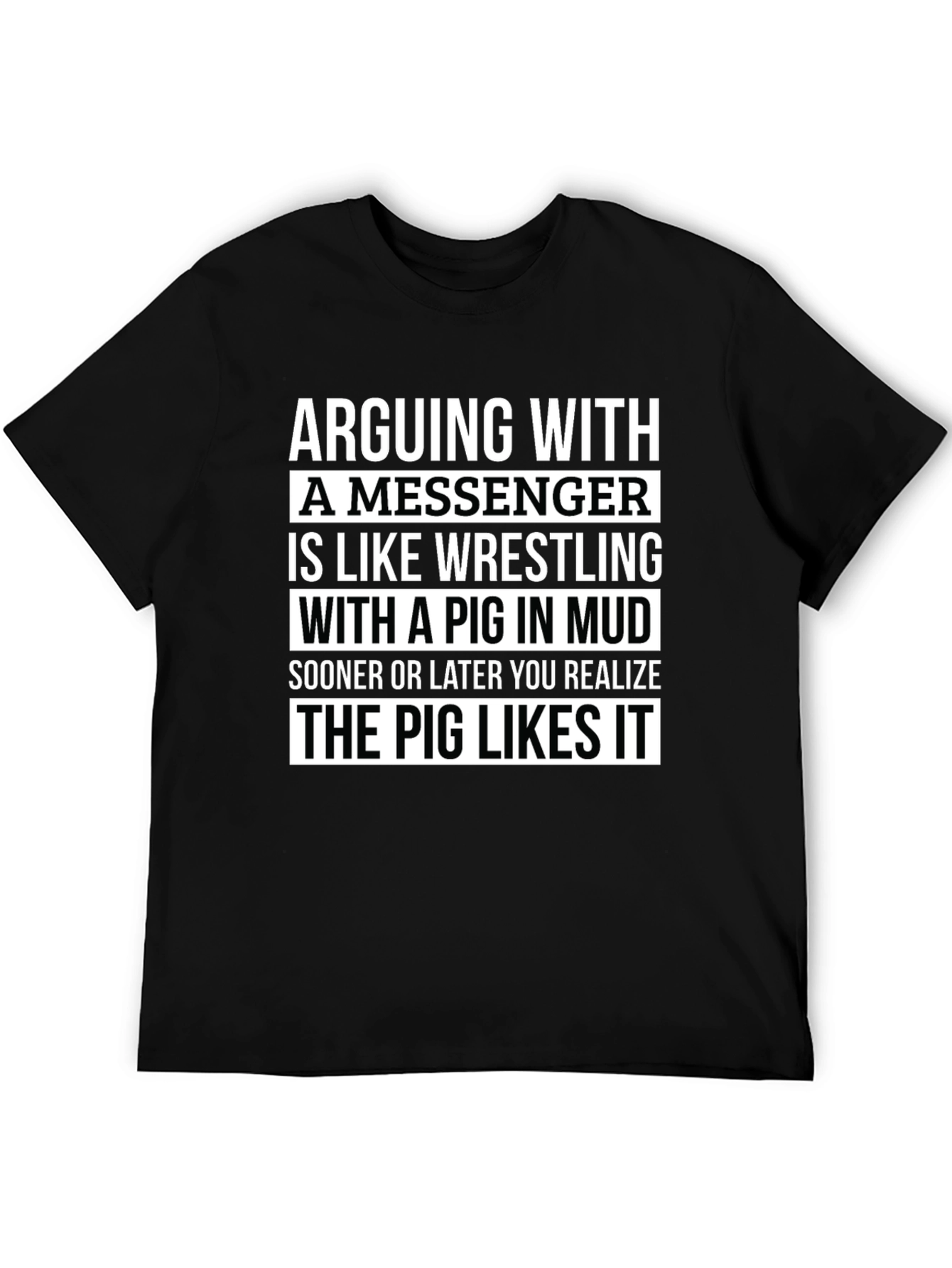 Arguing With a Messenger Graphic Tee