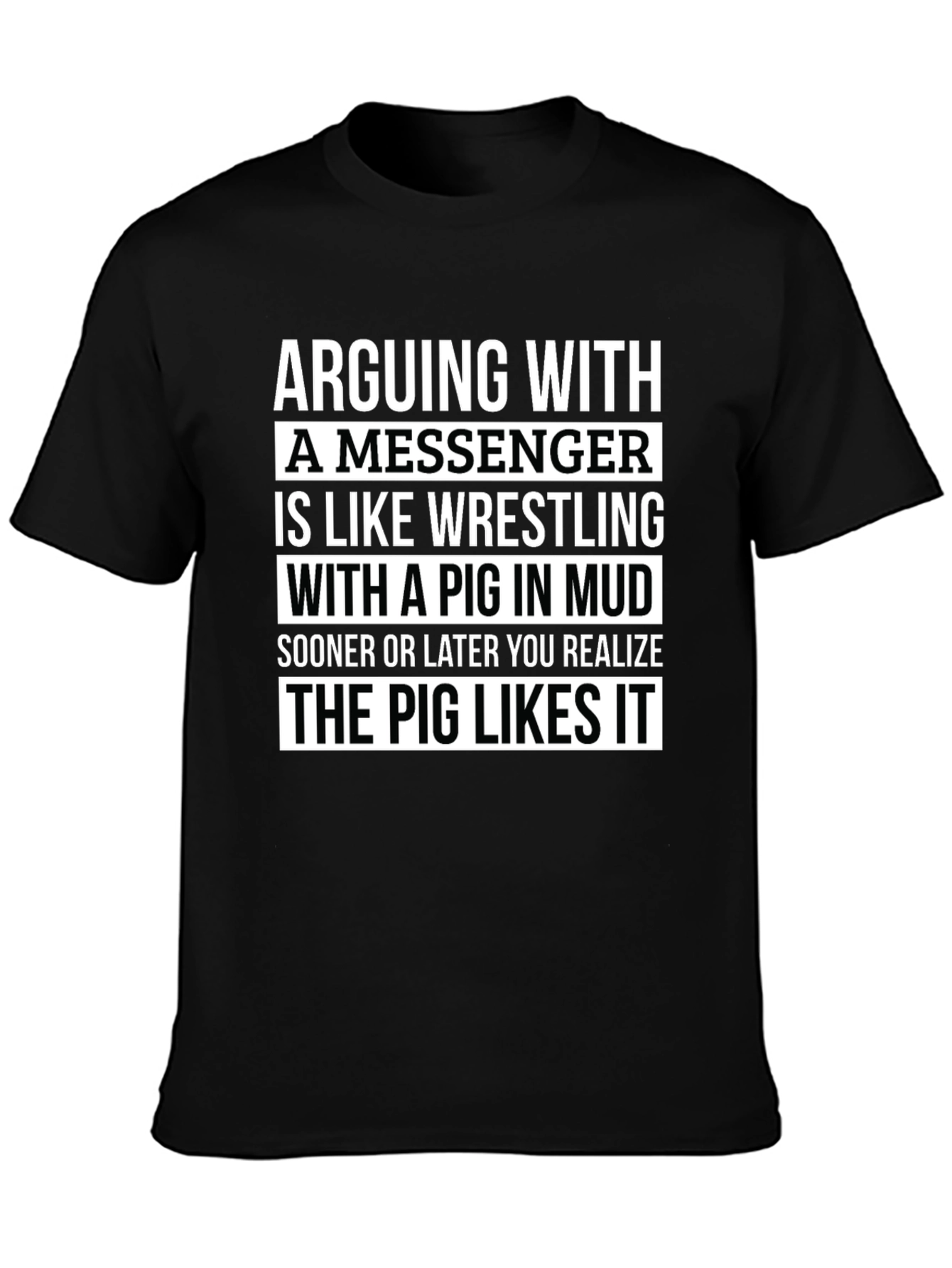 Arguing With a Messenger Graphic Tee