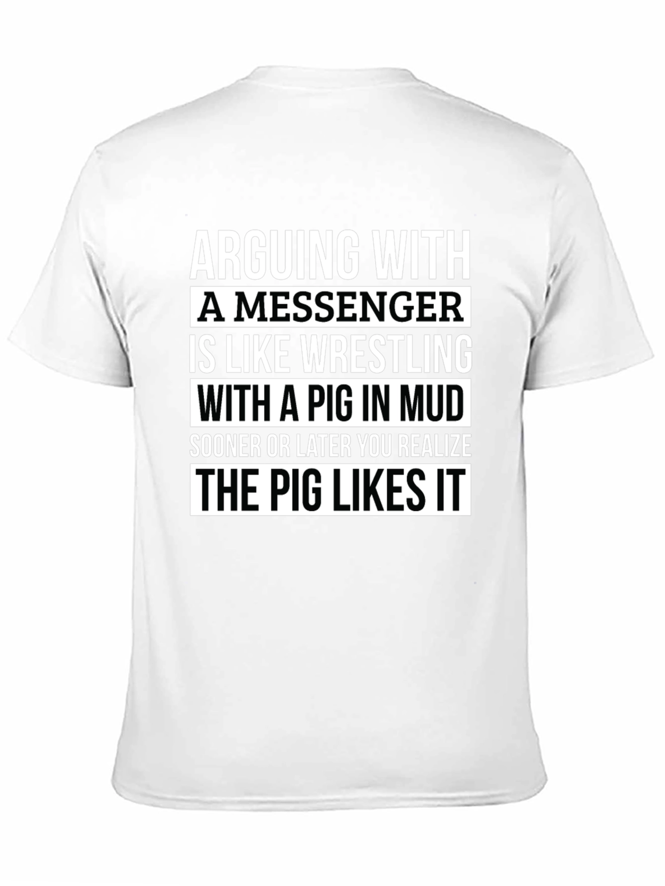 Arguing With a Messenger Graphic Tee