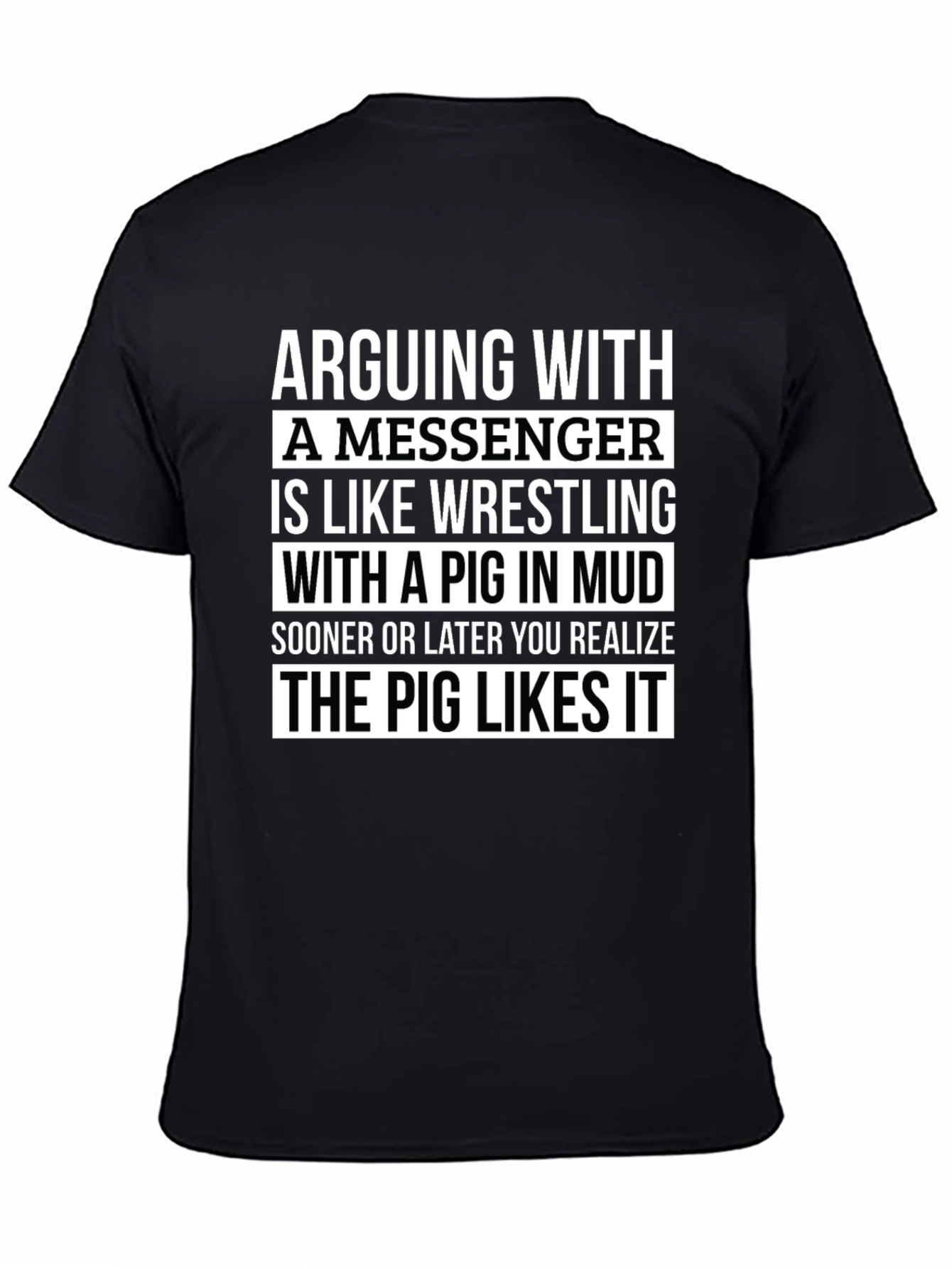 Arguing With a Messenger Graphic Tee