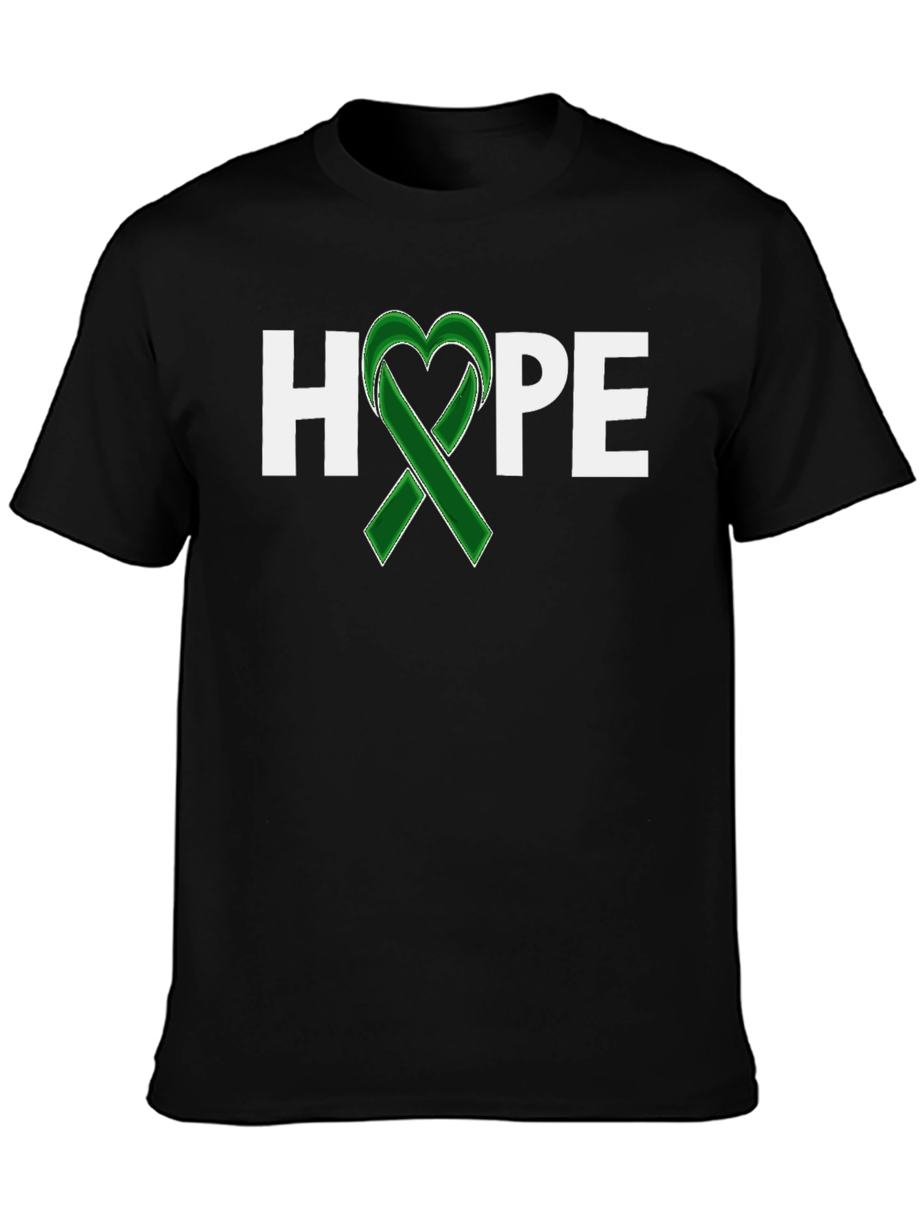 Hope Ribbon Graphic Tee - Mental Health Awareness