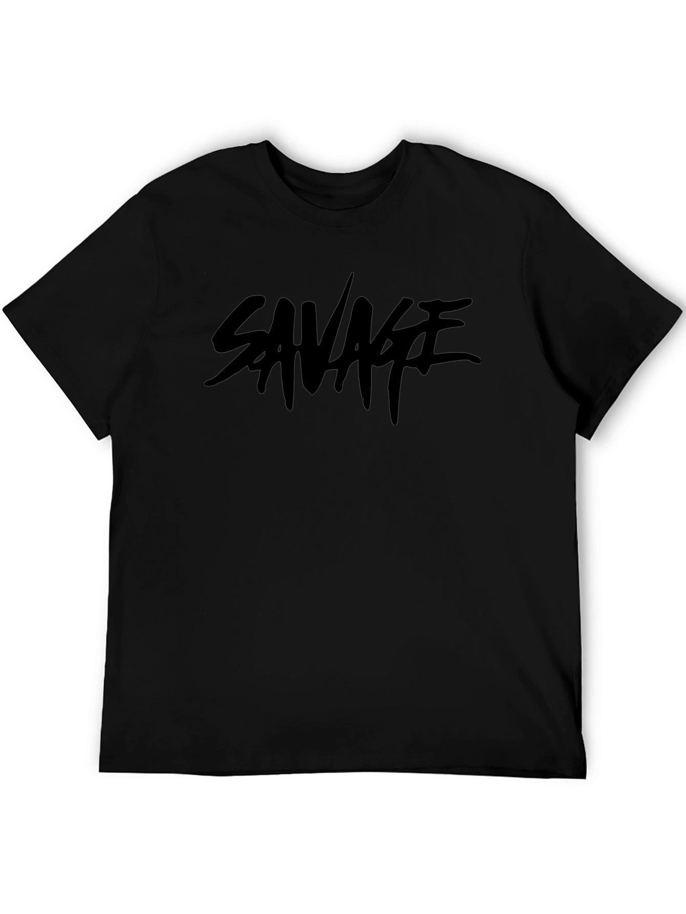 Savage Graphic Tee - Mens Black T-Shirt