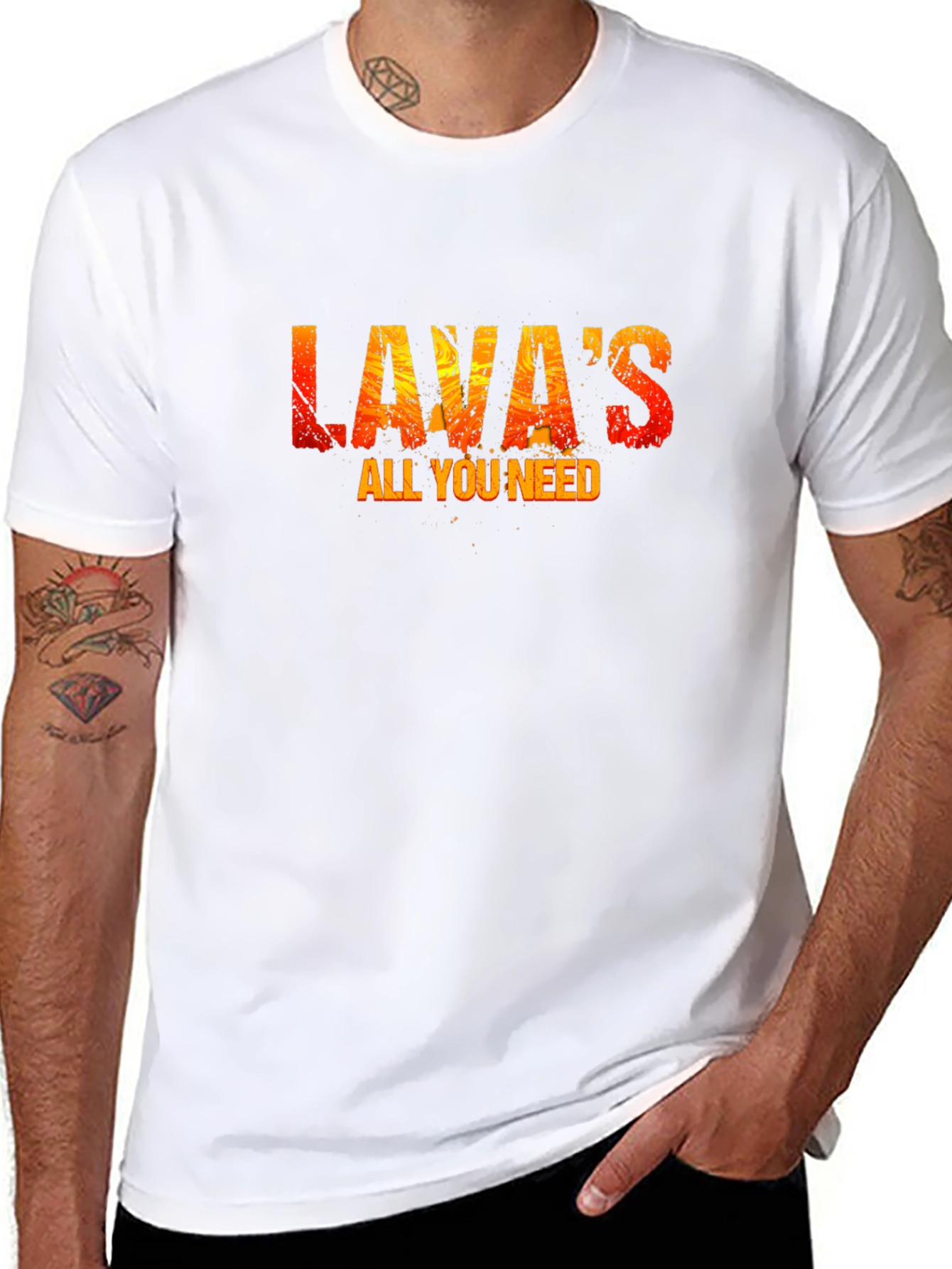 Lavas All You Need Graphic T-Shirt