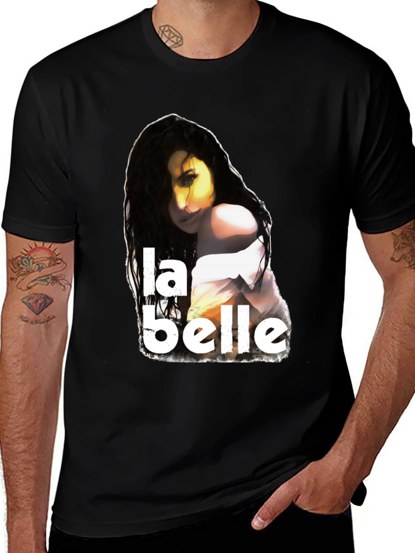 La Belle Graphic T-Shirt - Stylish Unisex Tee