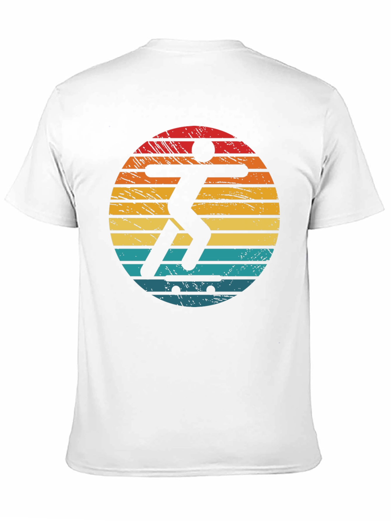 Retro Skater Graphic T-Shirt - Black