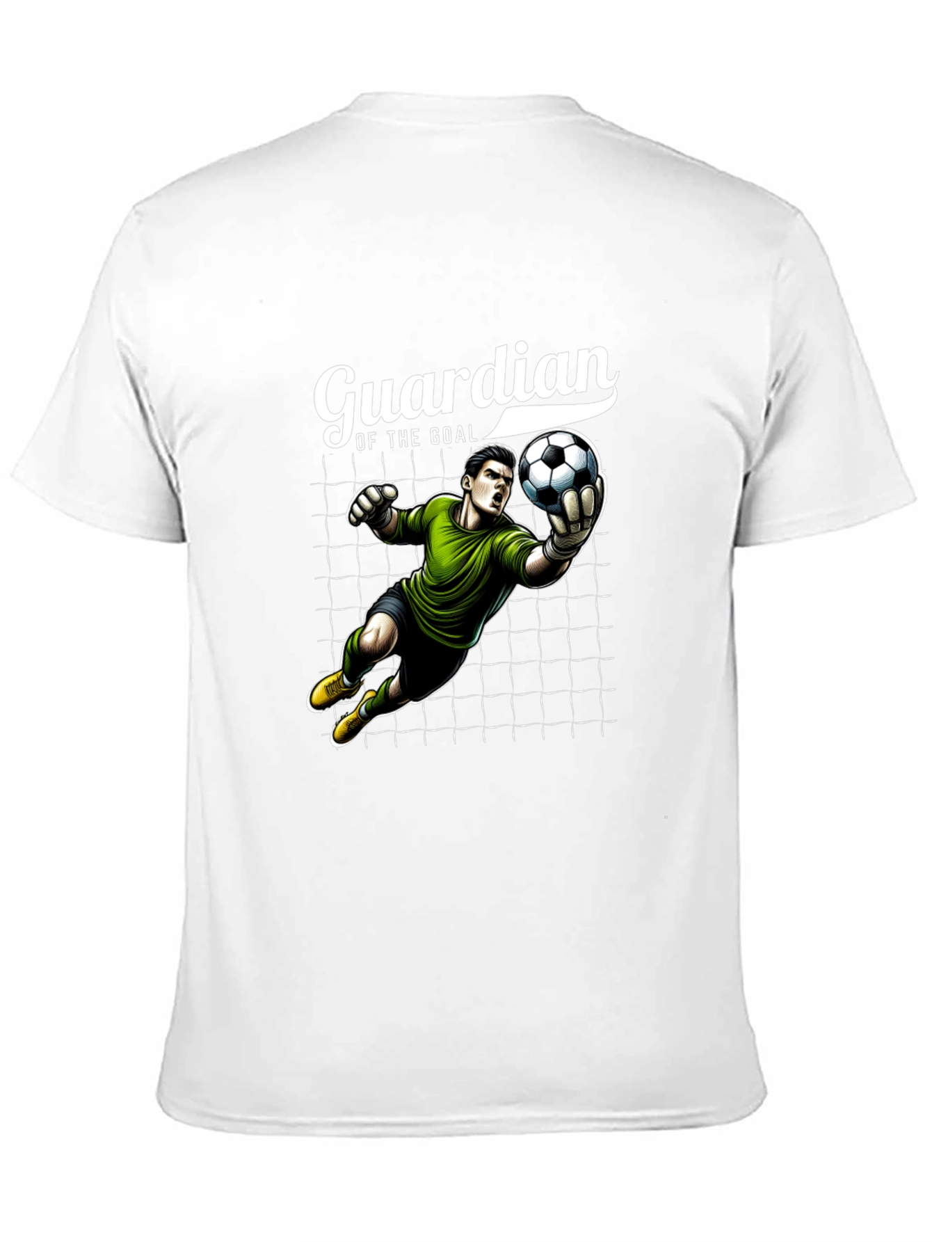 Guardian of the Goal T-Shirt - Soccer Goalie Design
