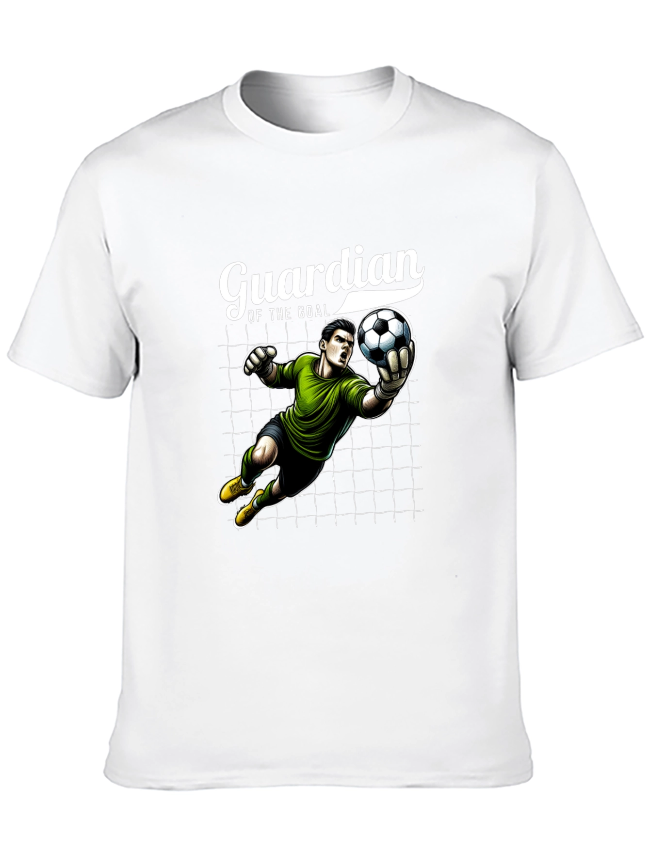 Guardian of the Goal T-Shirt - Soccer Goalie Design