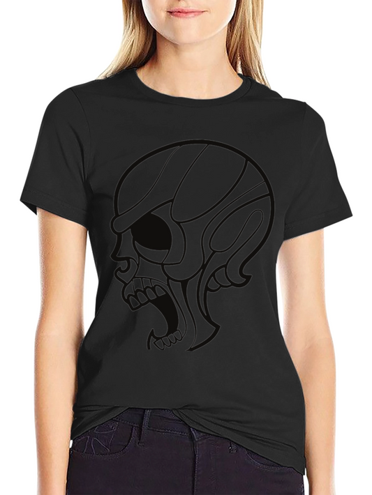 Skull Graphic Mens Black T-Shirt