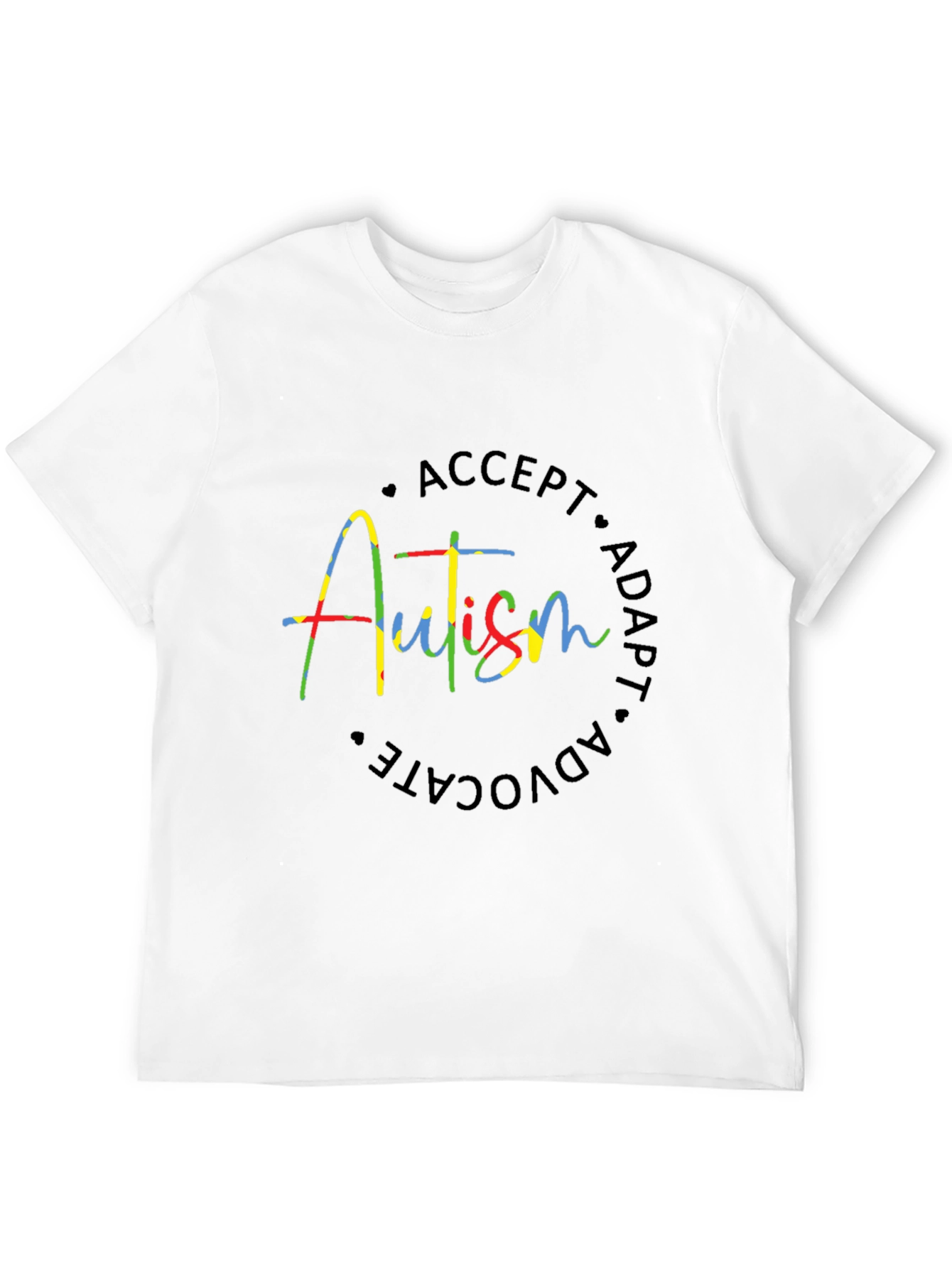 Autism Awareness T-Shirt: Accept Adapt Advocate