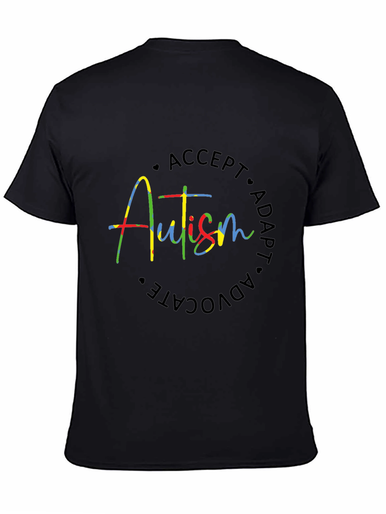 Autism Awareness T-Shirt: Accept Adapt Advocate