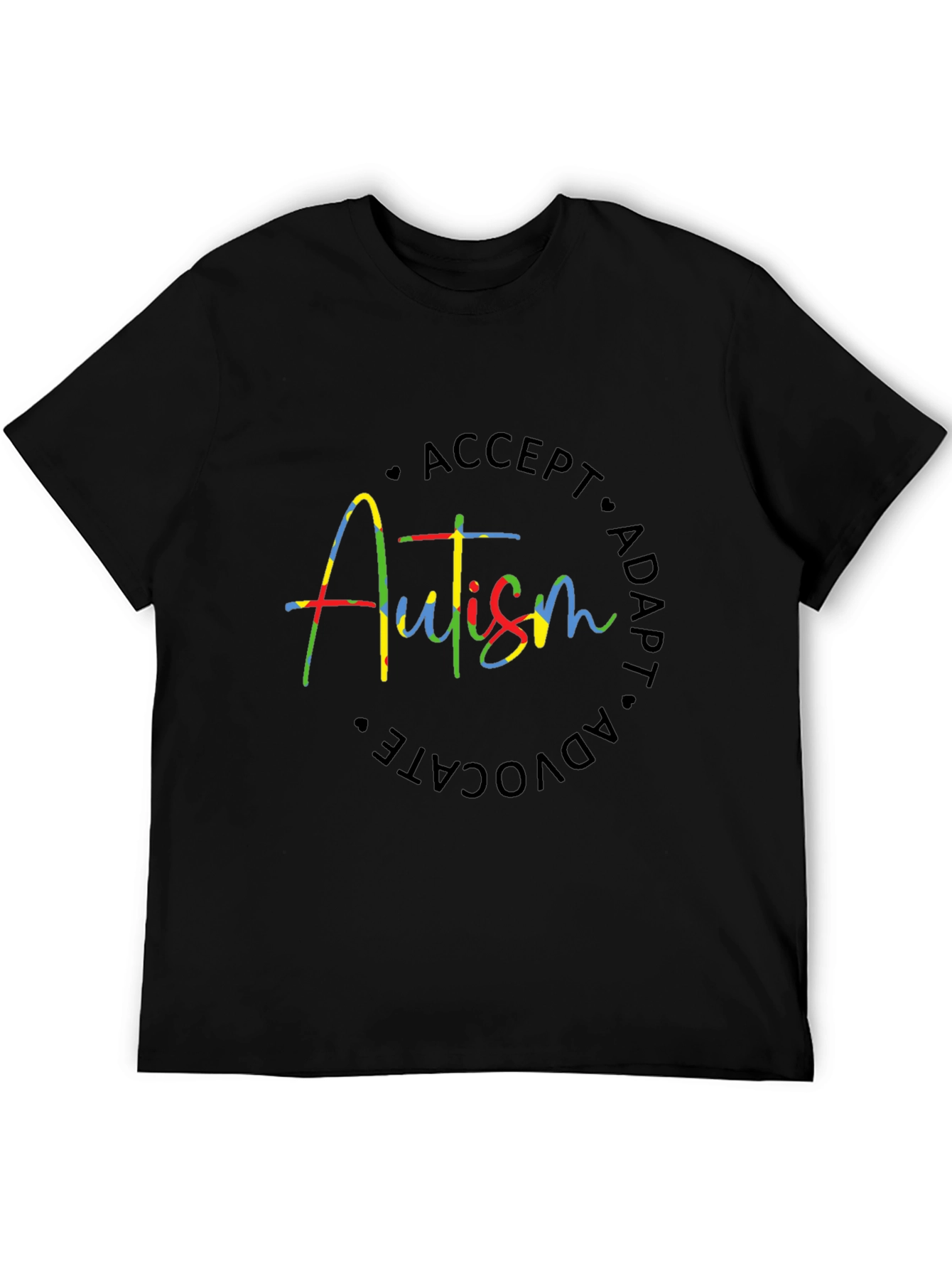 Autism Awareness T-Shirt: Accept Adapt Advocate