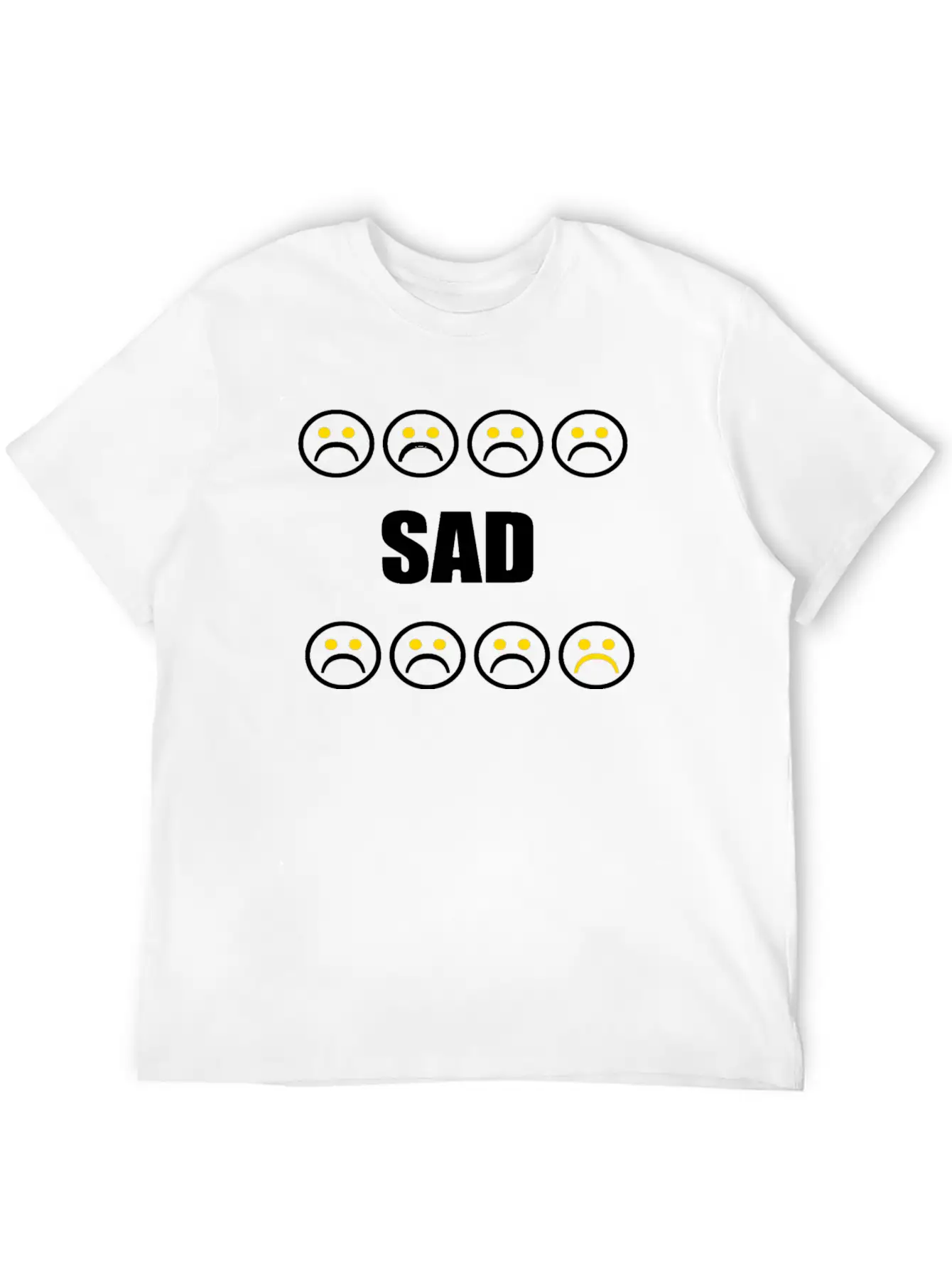 SAD Basic Graphic T-Shirt – Daily Comfort In Soft Cotton