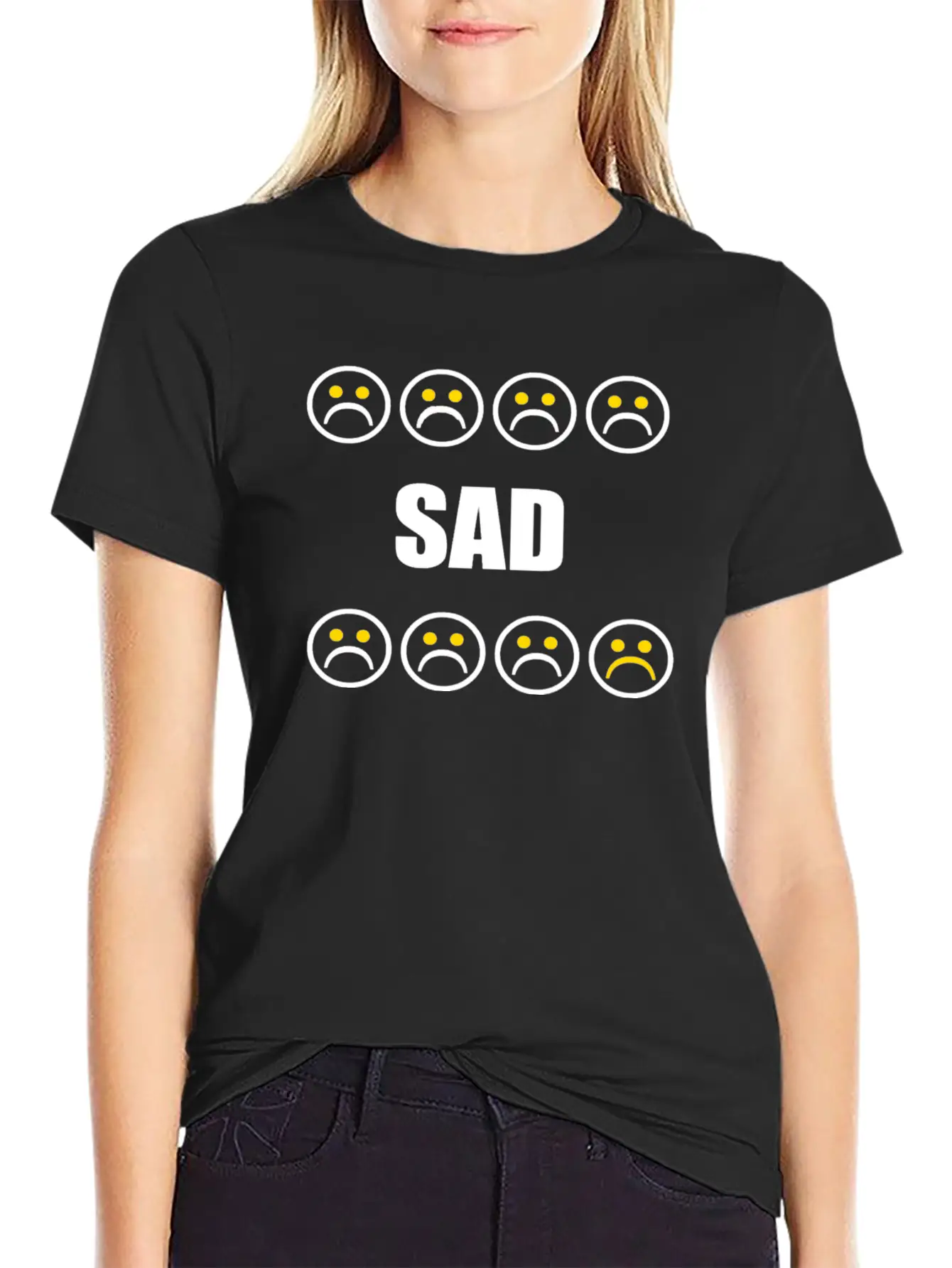 SAD Basic Graphic T-Shirt – Daily Comfort In Soft Cotton