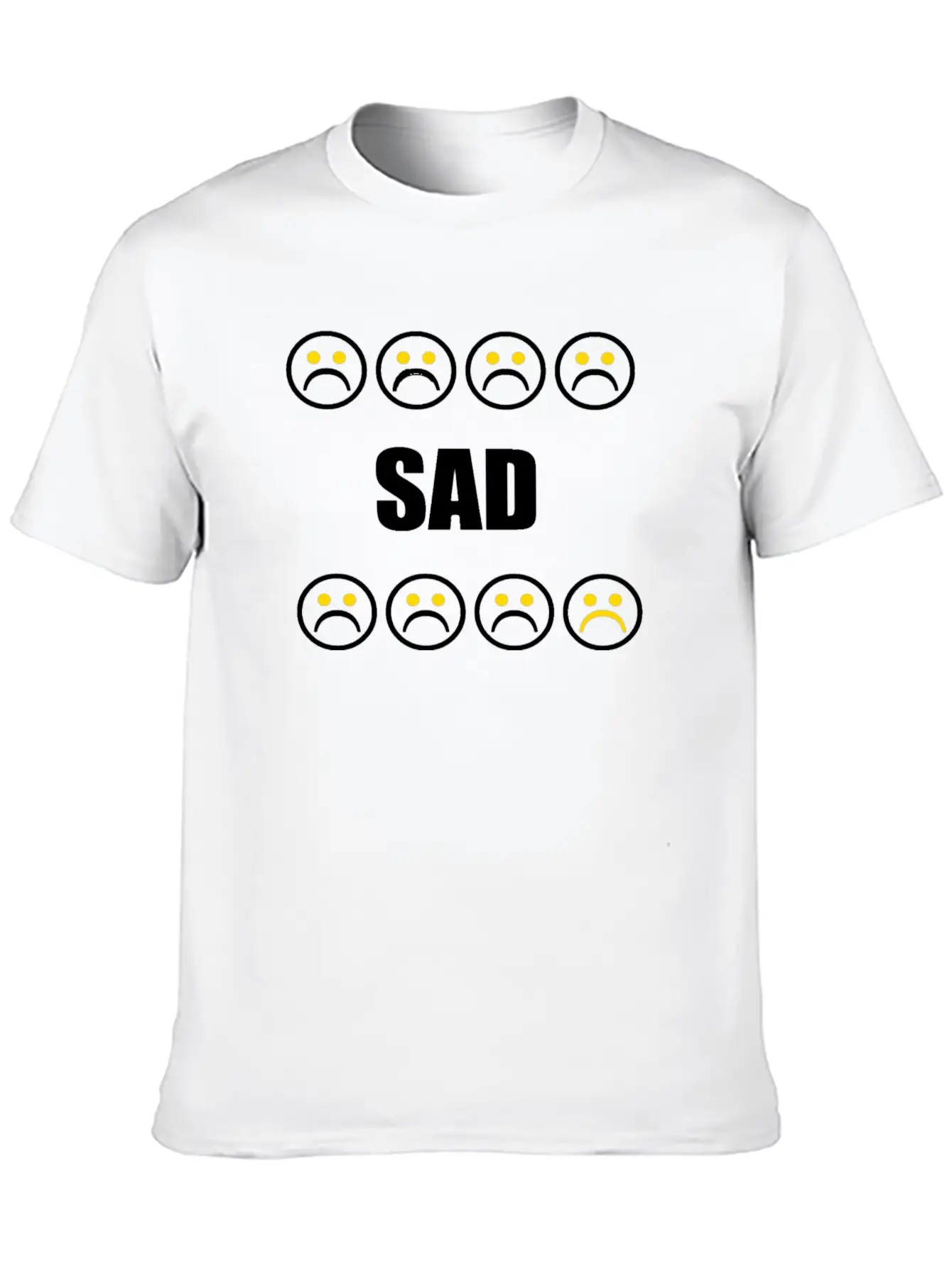SAD Basic Graphic T-Shirt – Daily Comfort In Soft Cotton