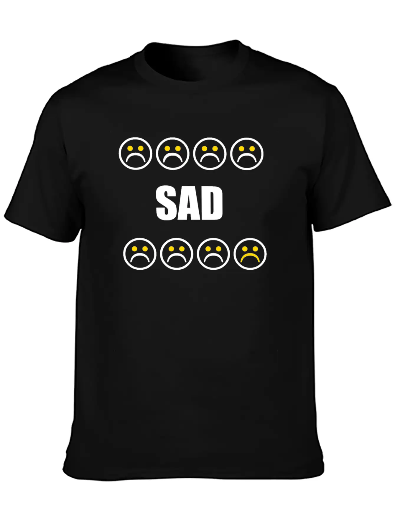SAD Basic Graphic T-Shirt – Daily Comfort In Soft Cotton