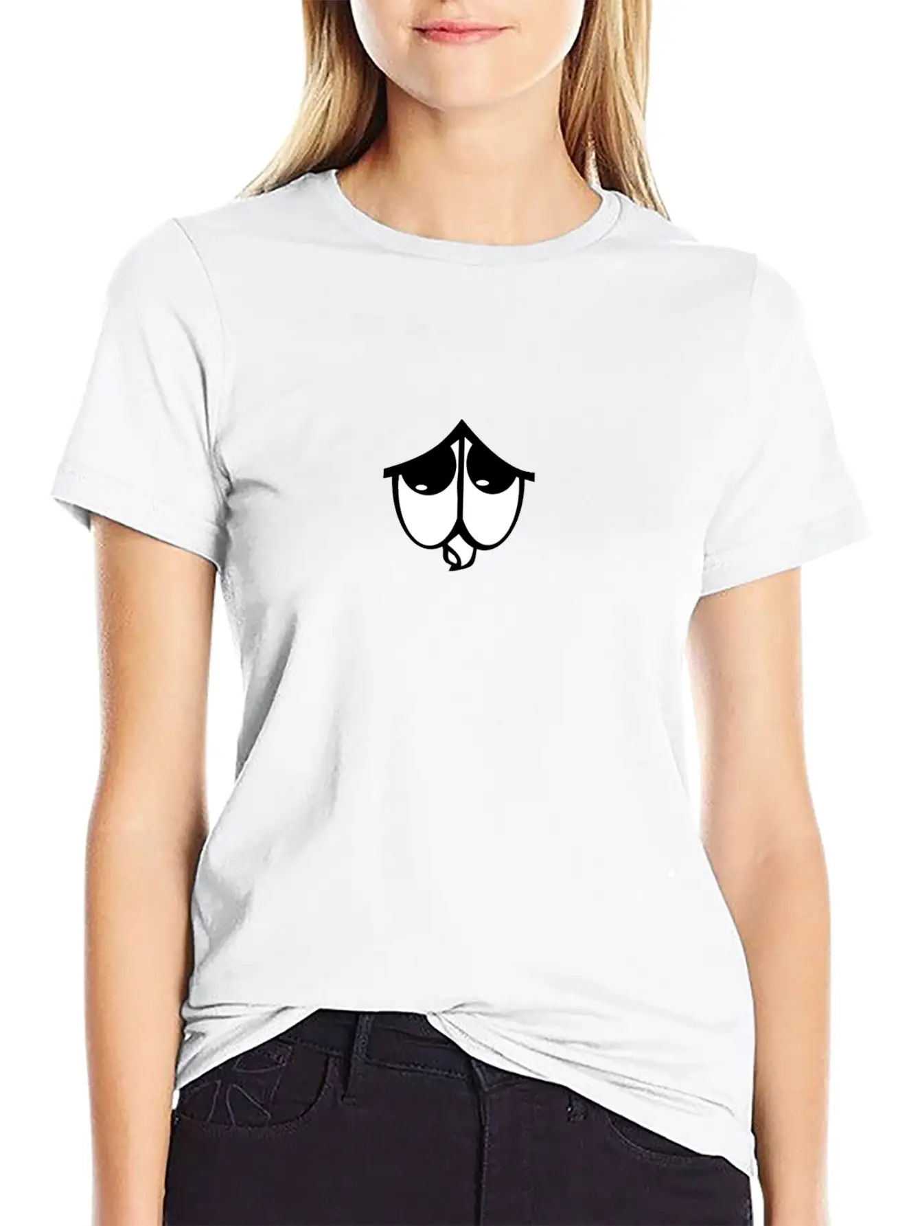 Sad Bird Timeless Short Sleeve Tee – Comfy And Minimalist Design
