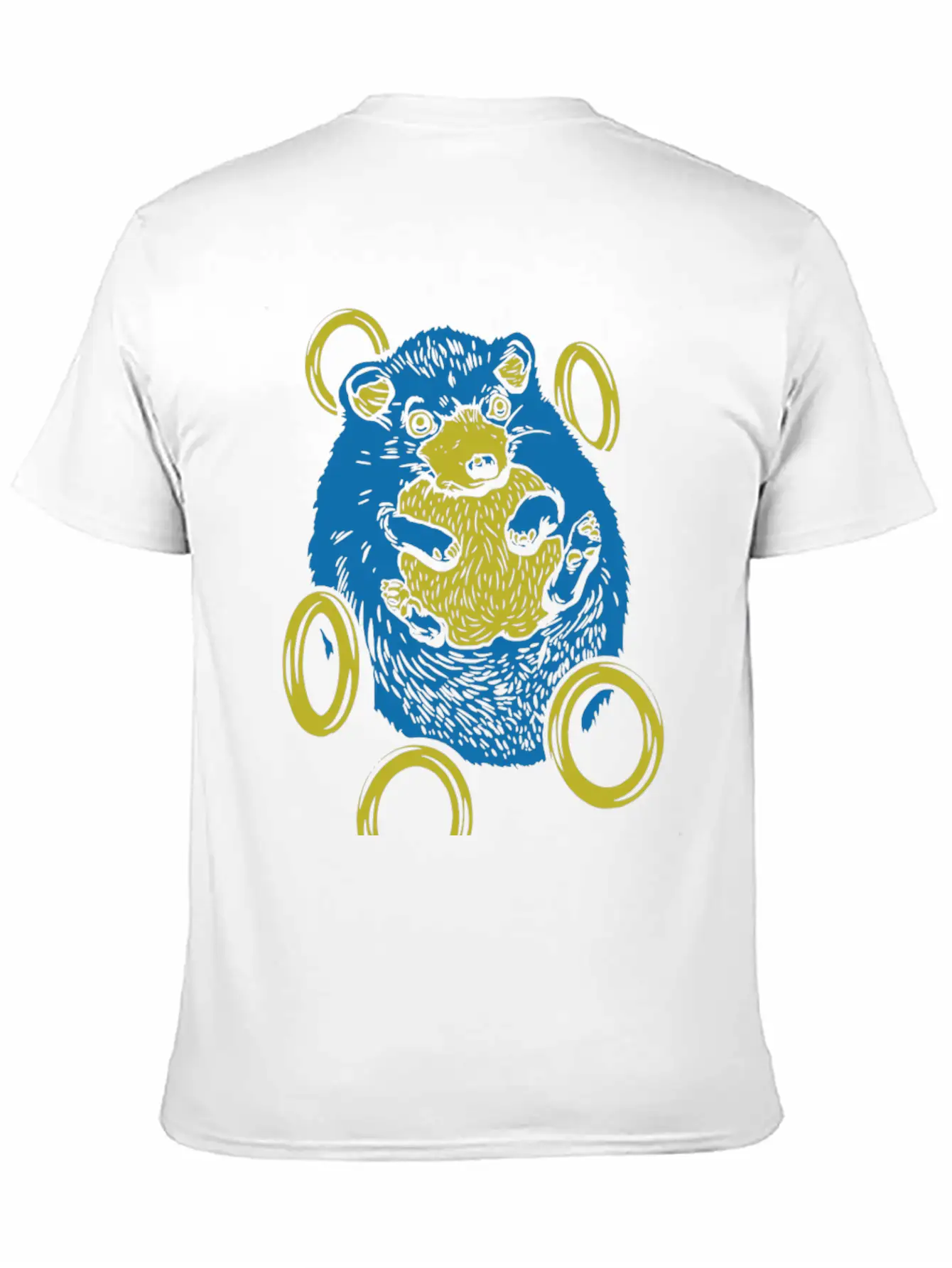 Sad Hedgehog Essential Unisex Summer Tee – Soft Cotton Casual Fit