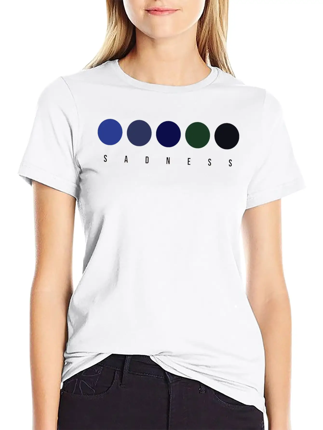 Sadness Basic Graphic T-Shirt – Daily Comfort In Soft Cotton