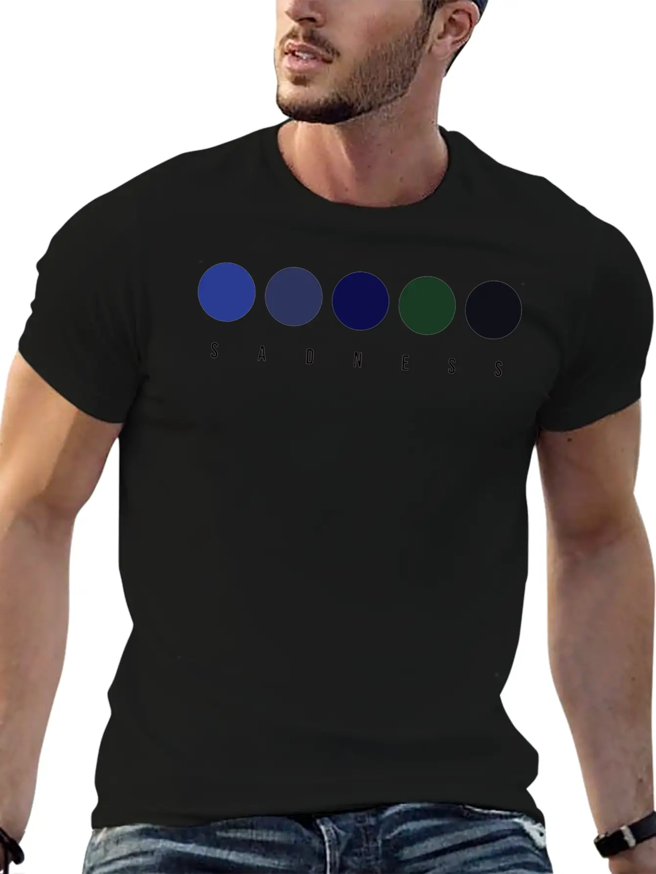 Sadness Basic Graphic T-Shirt – Daily Comfort In Soft Cotton