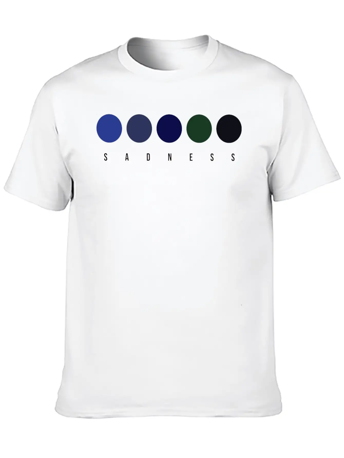Sadness Basic Graphic T-Shirt – Daily Comfort In Soft Cotton