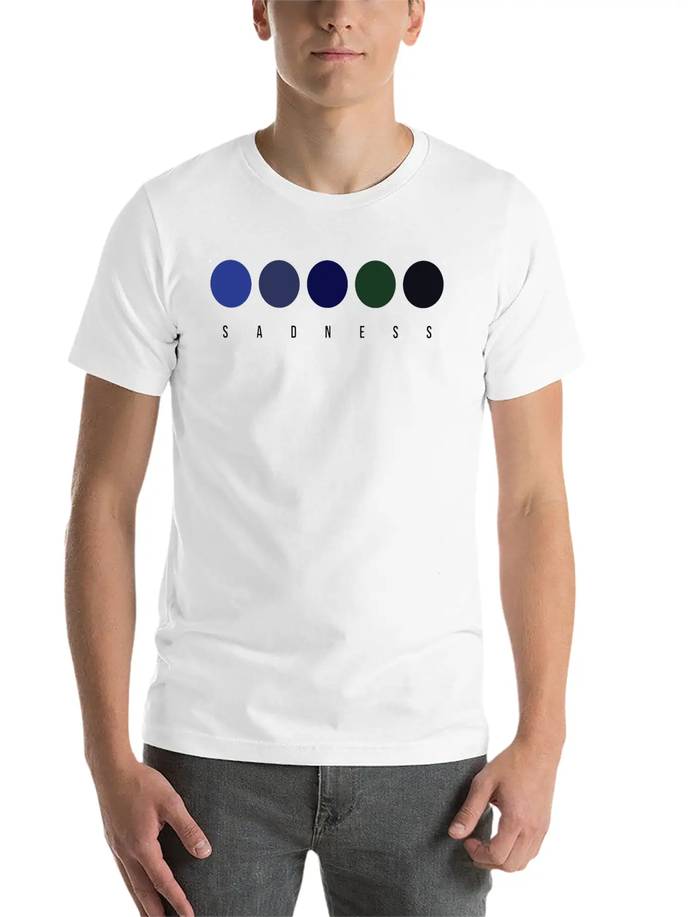 Sadness Basic Graphic T-Shirt – Daily Comfort In Soft Cotton