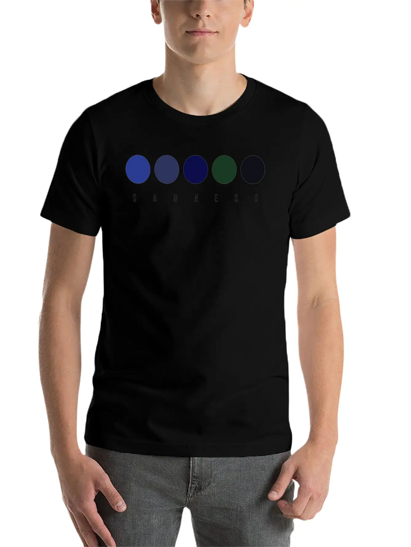 Sadness Basic Graphic T-Shirt – Daily Comfort In Soft Cotton