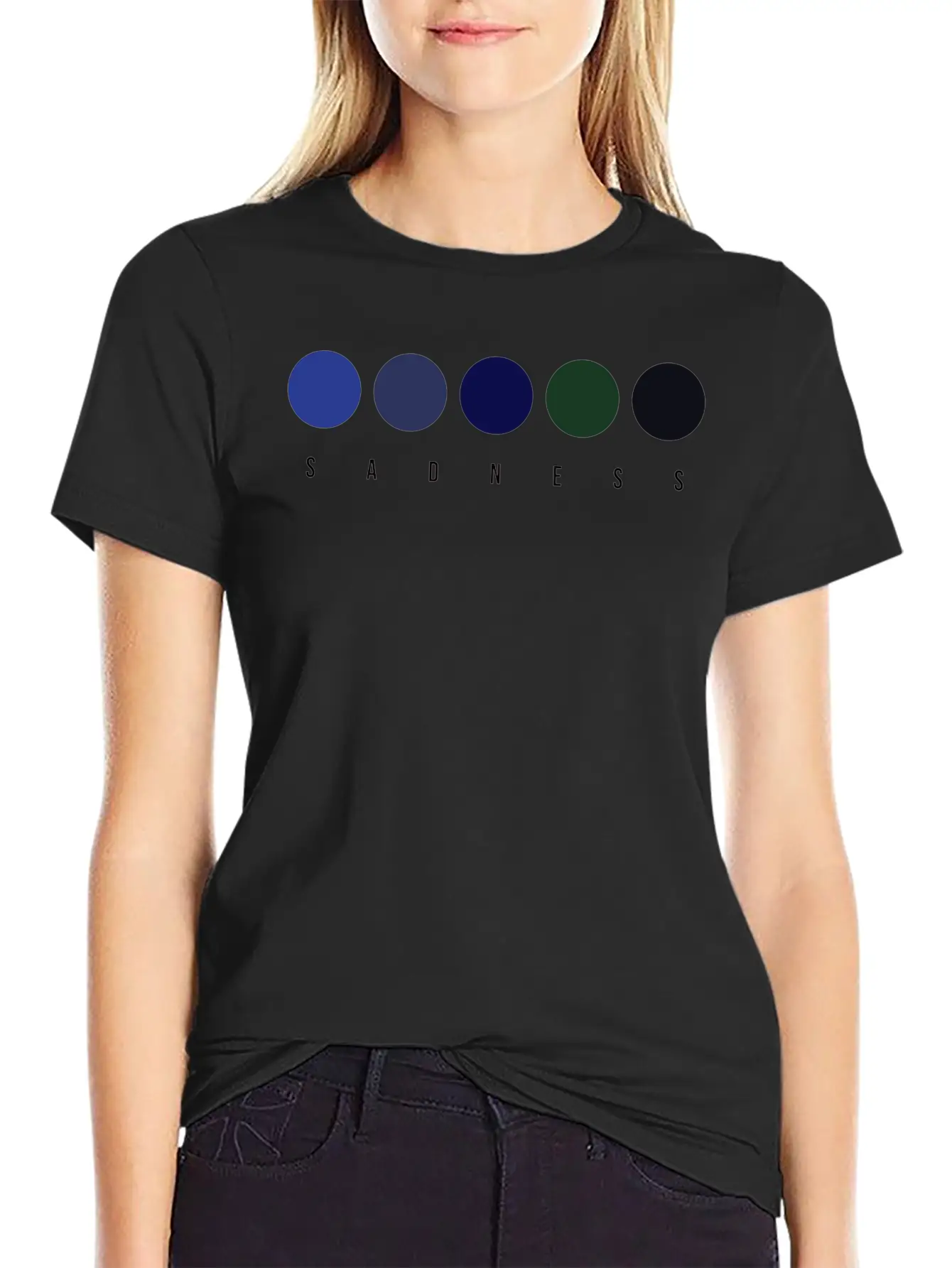 Sadness Basic Graphic T-Shirt – Daily Comfort In Soft Cotton