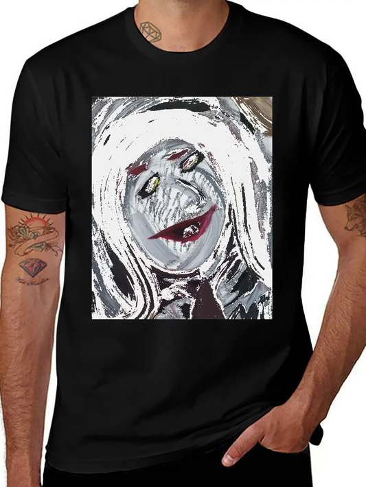 Sadness Unisex Short Sleeve Soft Cotton T-Shirt – Casual Everyday Wear