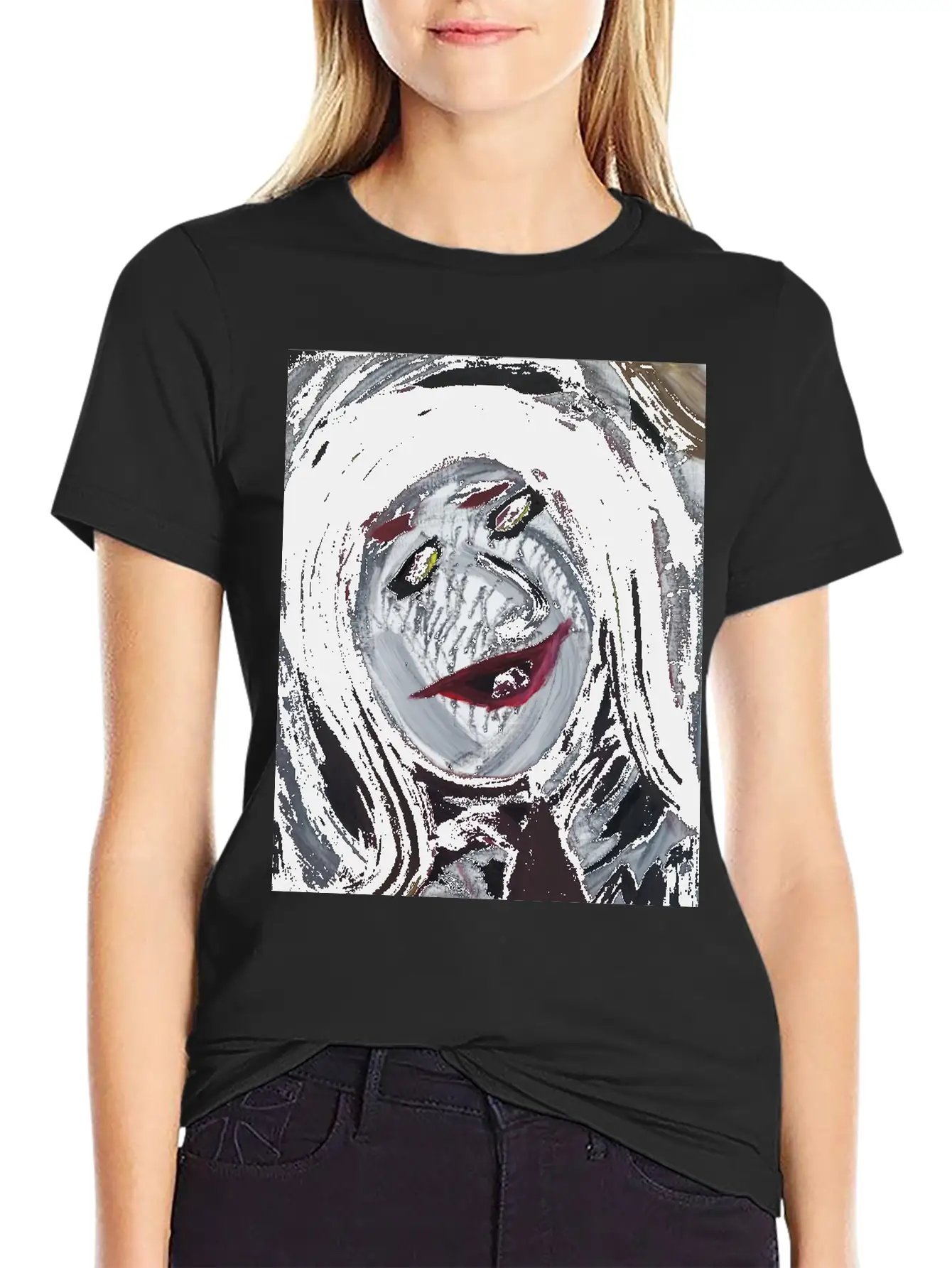 Sadness Unisex Short Sleeve Soft Cotton T-Shirt – Casual Everyday Wear