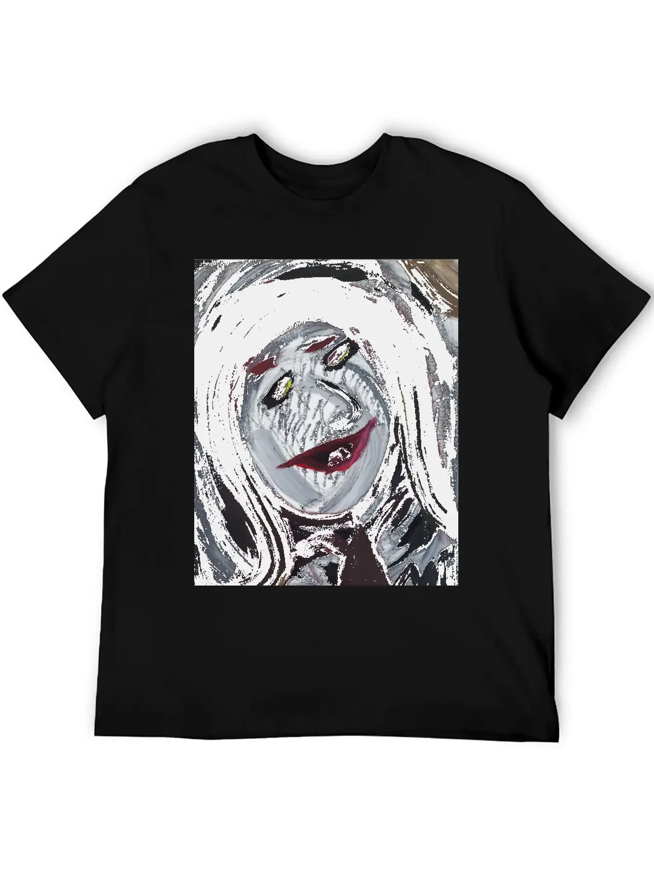 Sadness Unisex Short Sleeve Soft Cotton T-Shirt – Casual Everyday Wear