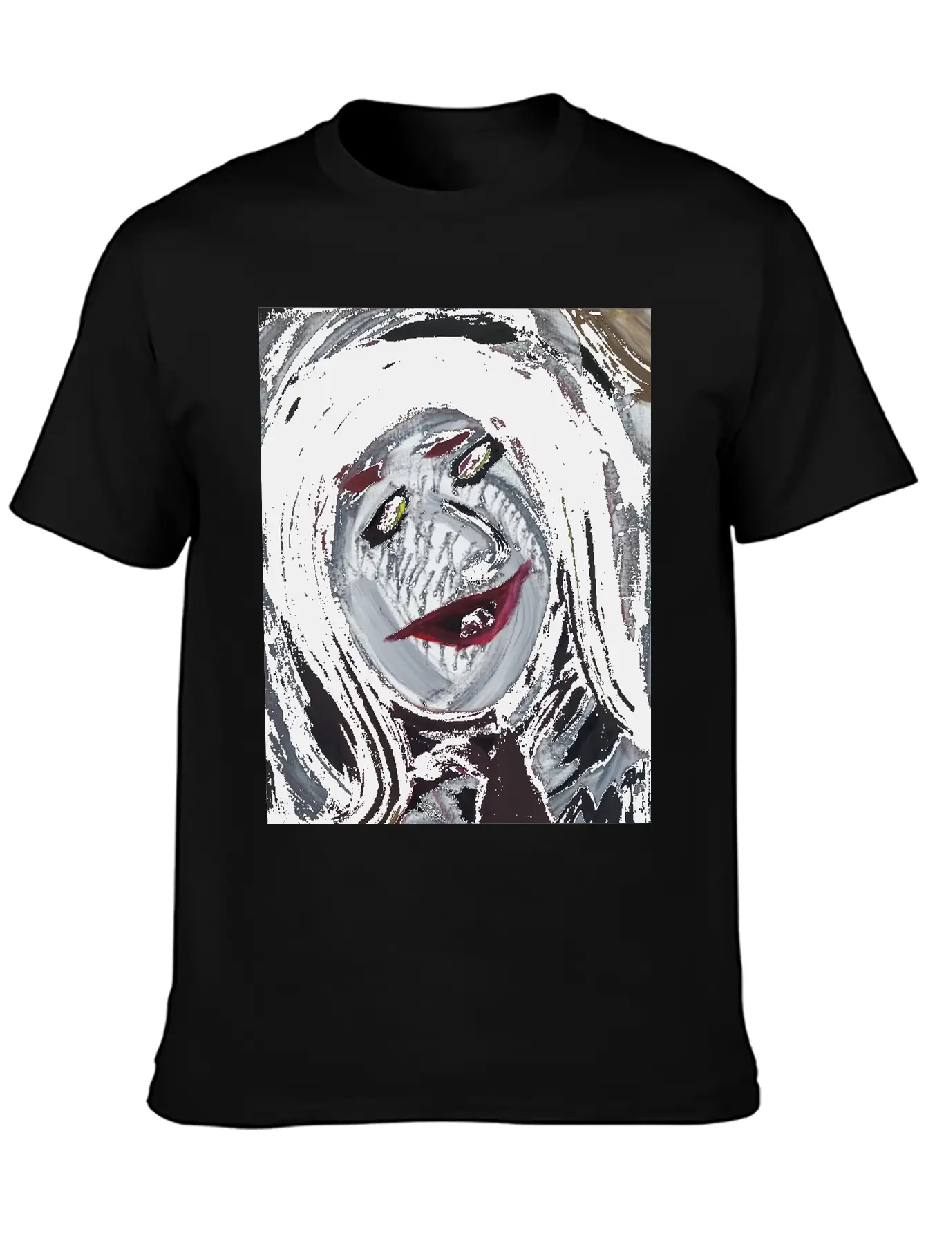 Sadness Unisex Short Sleeve Soft Cotton T-Shirt – Casual Everyday Wear