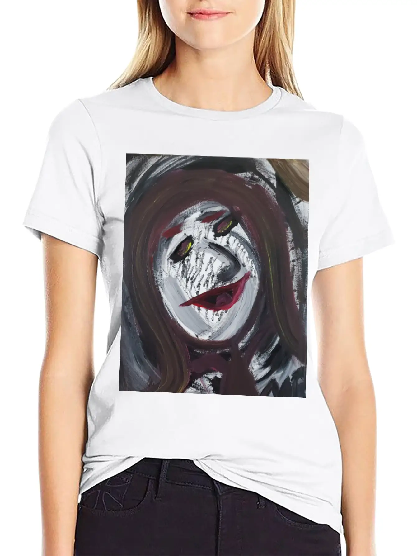 Sadness Unisex Short Sleeve Soft Cotton T-Shirt – Casual Everyday Wear