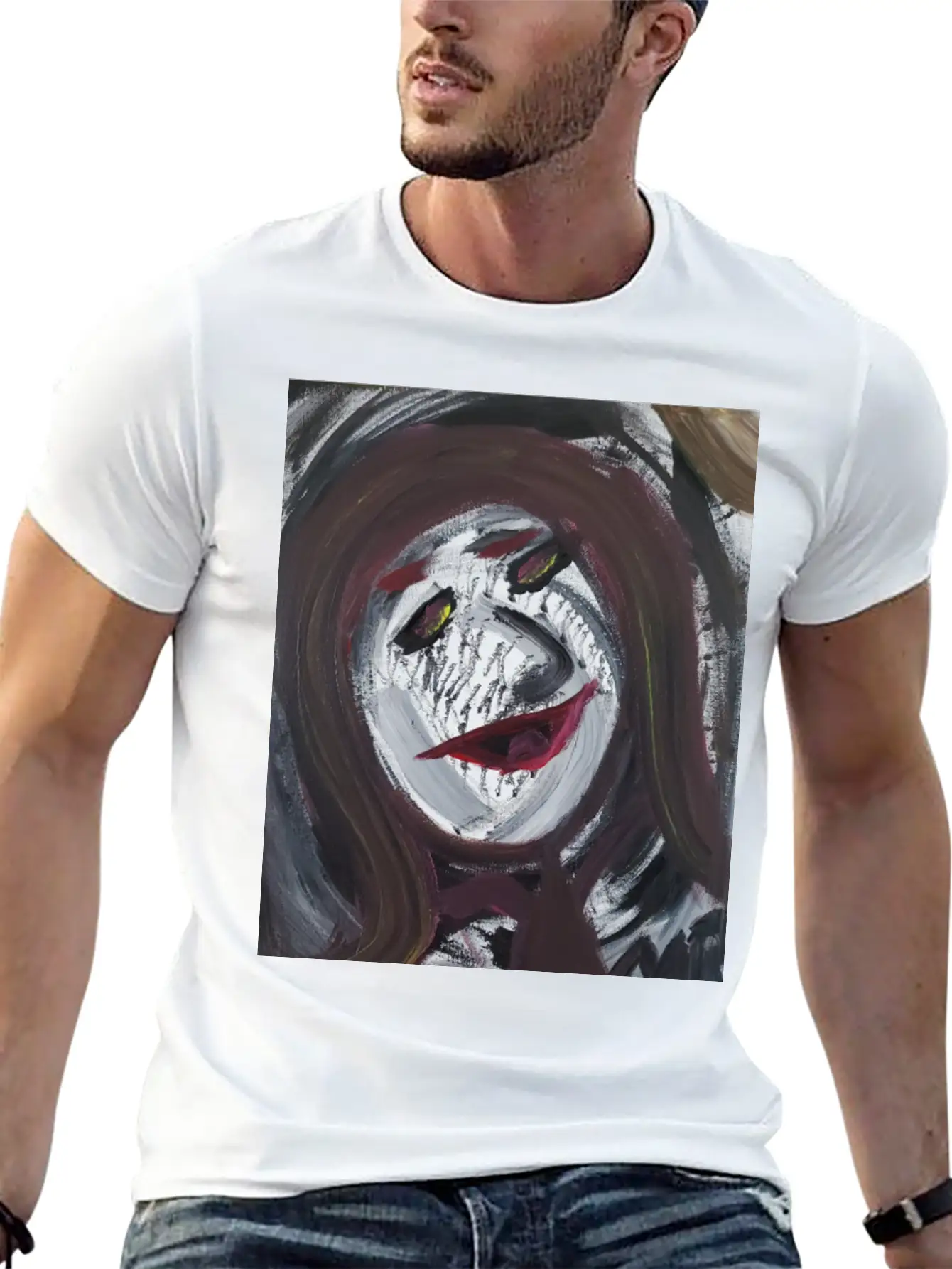Sadness Unisex Short Sleeve Soft Cotton T-Shirt – Casual Everyday Wear