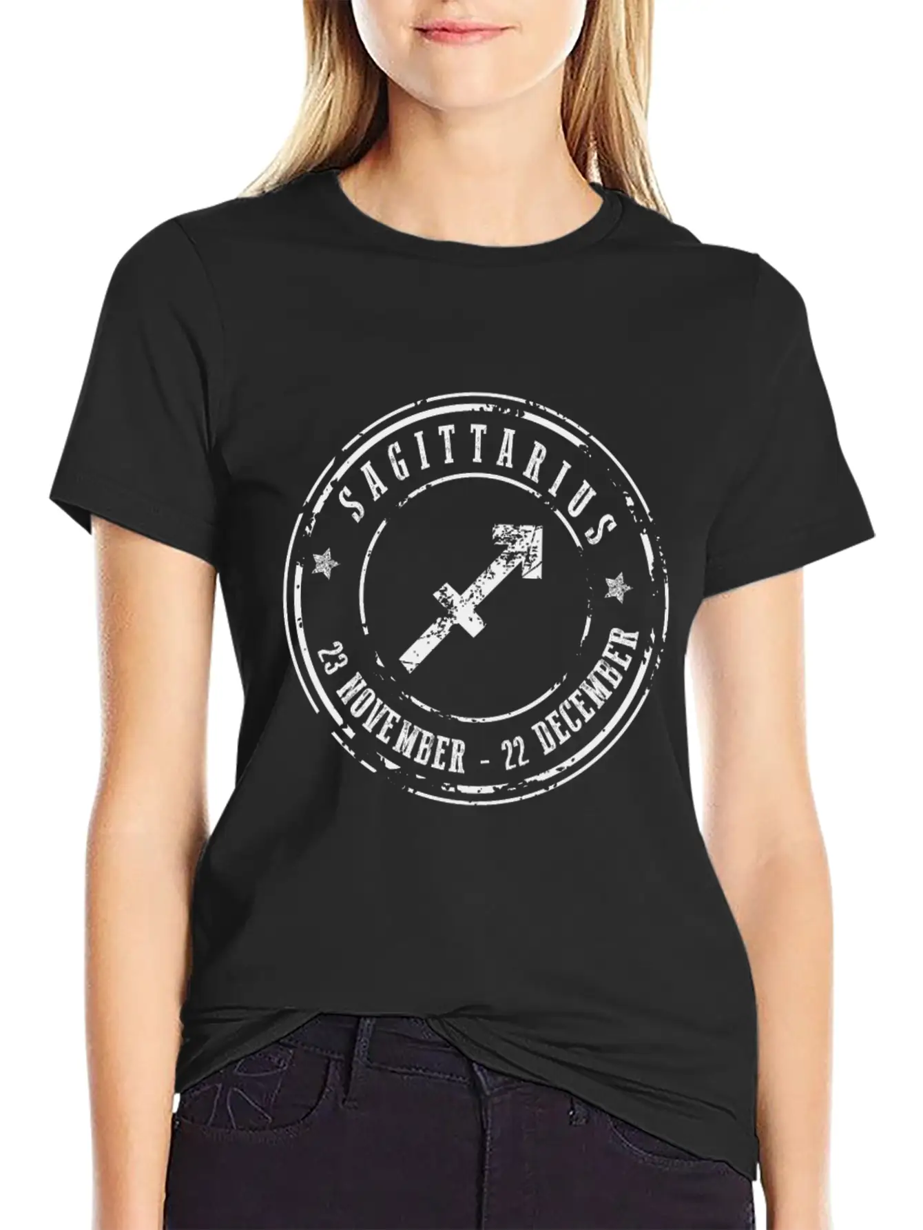Sagittarius Unisex Short Sleeve Soft Cotton T-Shirt – Casual Everyday Wear